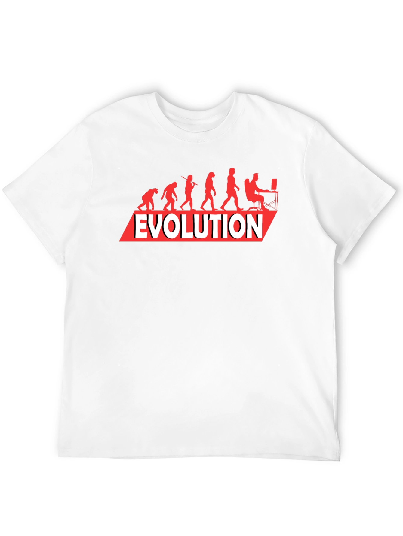 Evolution of Man T-Shirt - Funny Geeky Gamer Tee