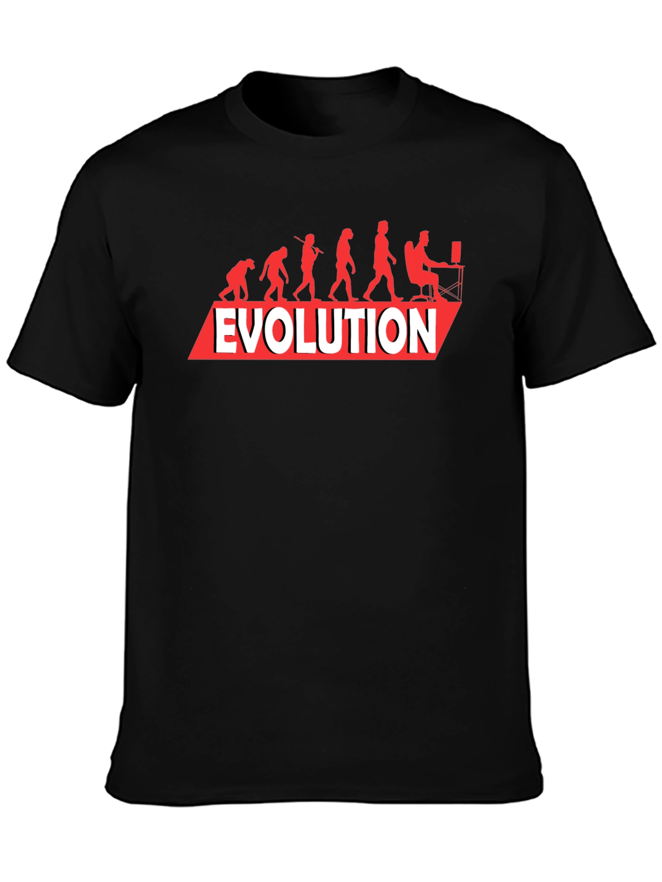 Evolution of Man T-Shirt - Funny Geeky Gamer Tee