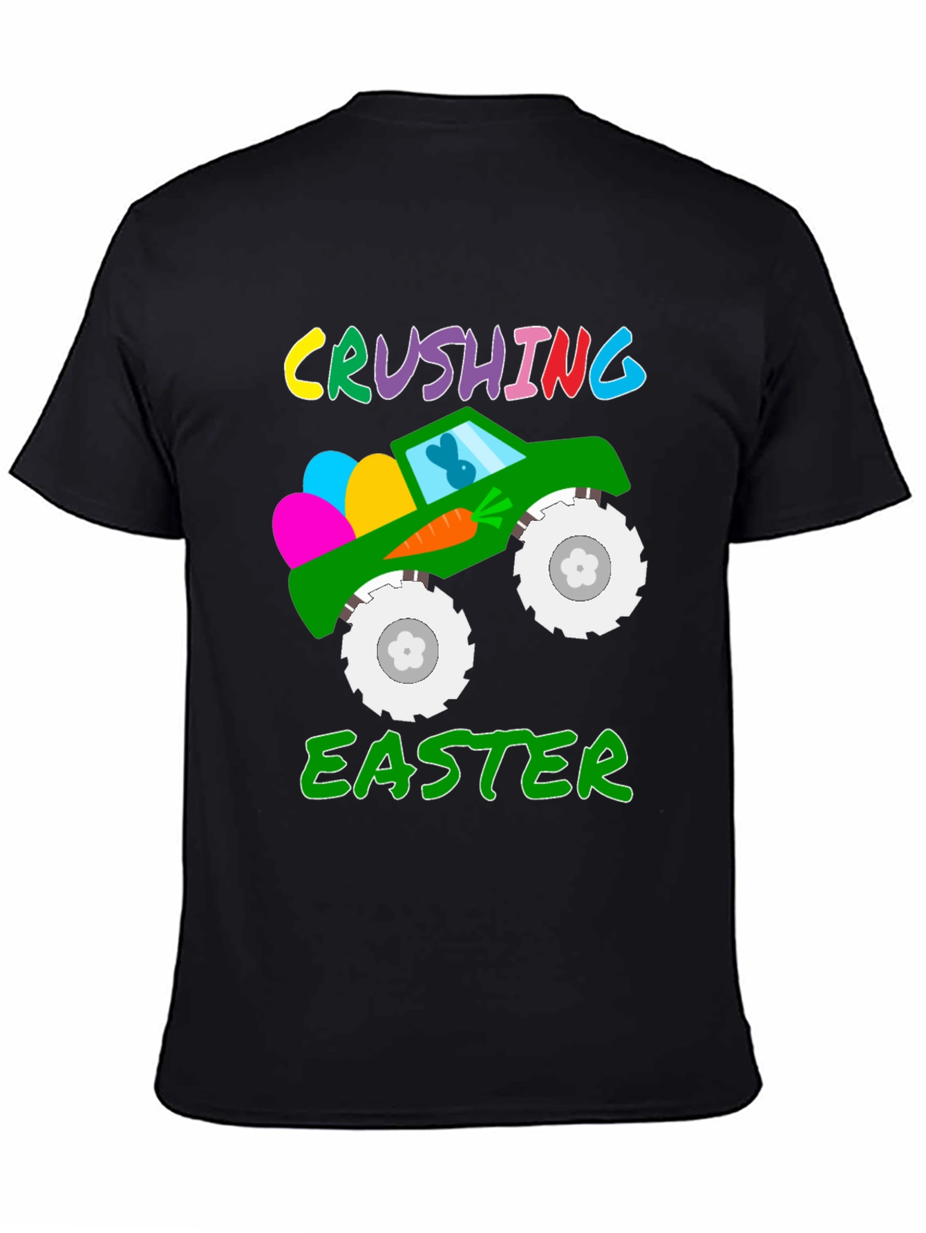 Crushing Easter Monster Truck T-Shirt