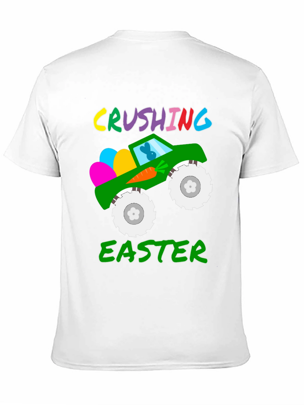 Crushing Easter Monster Truck T-Shirt