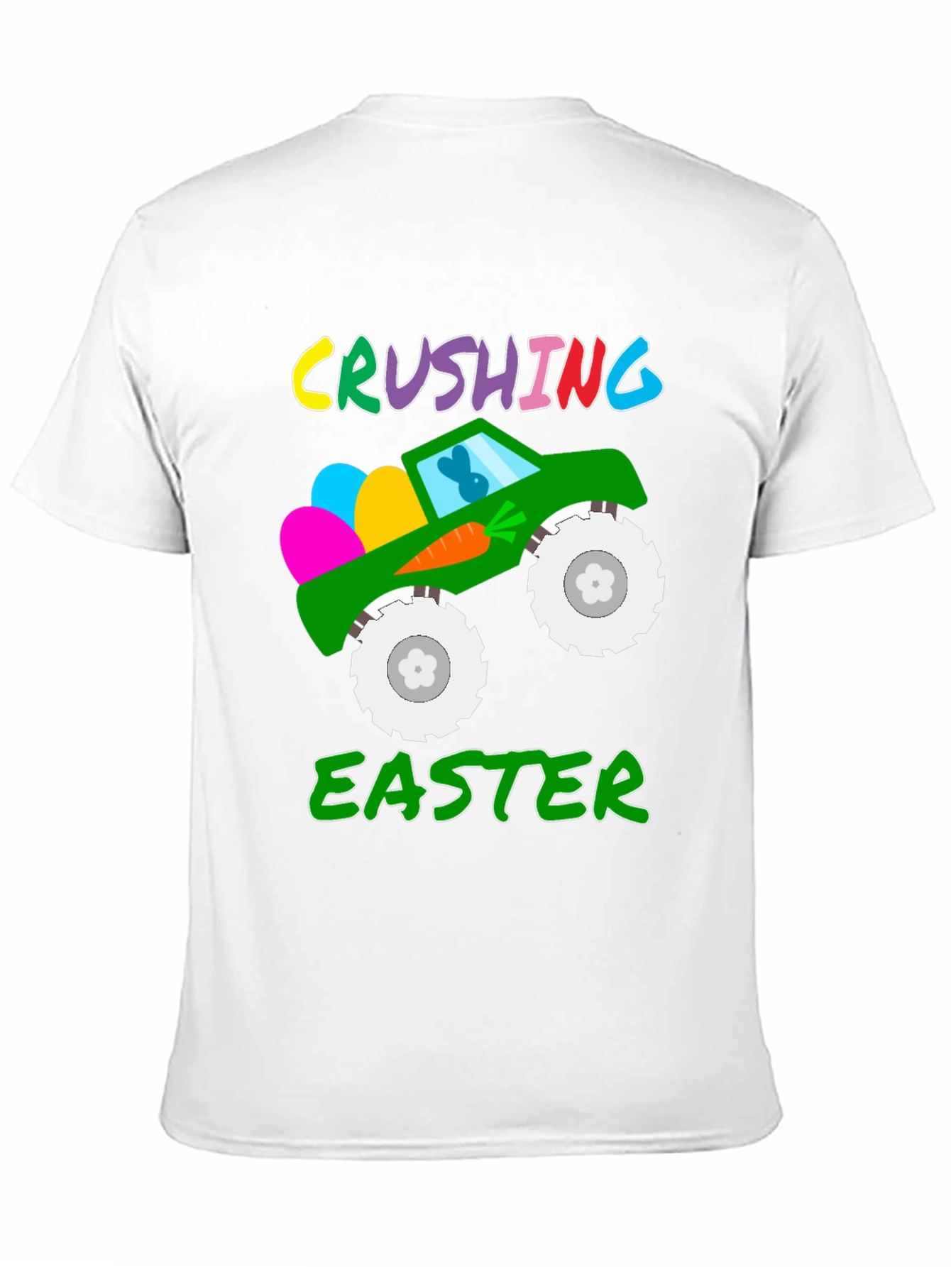 Crushing Easter Monster Truck T-Shirt
