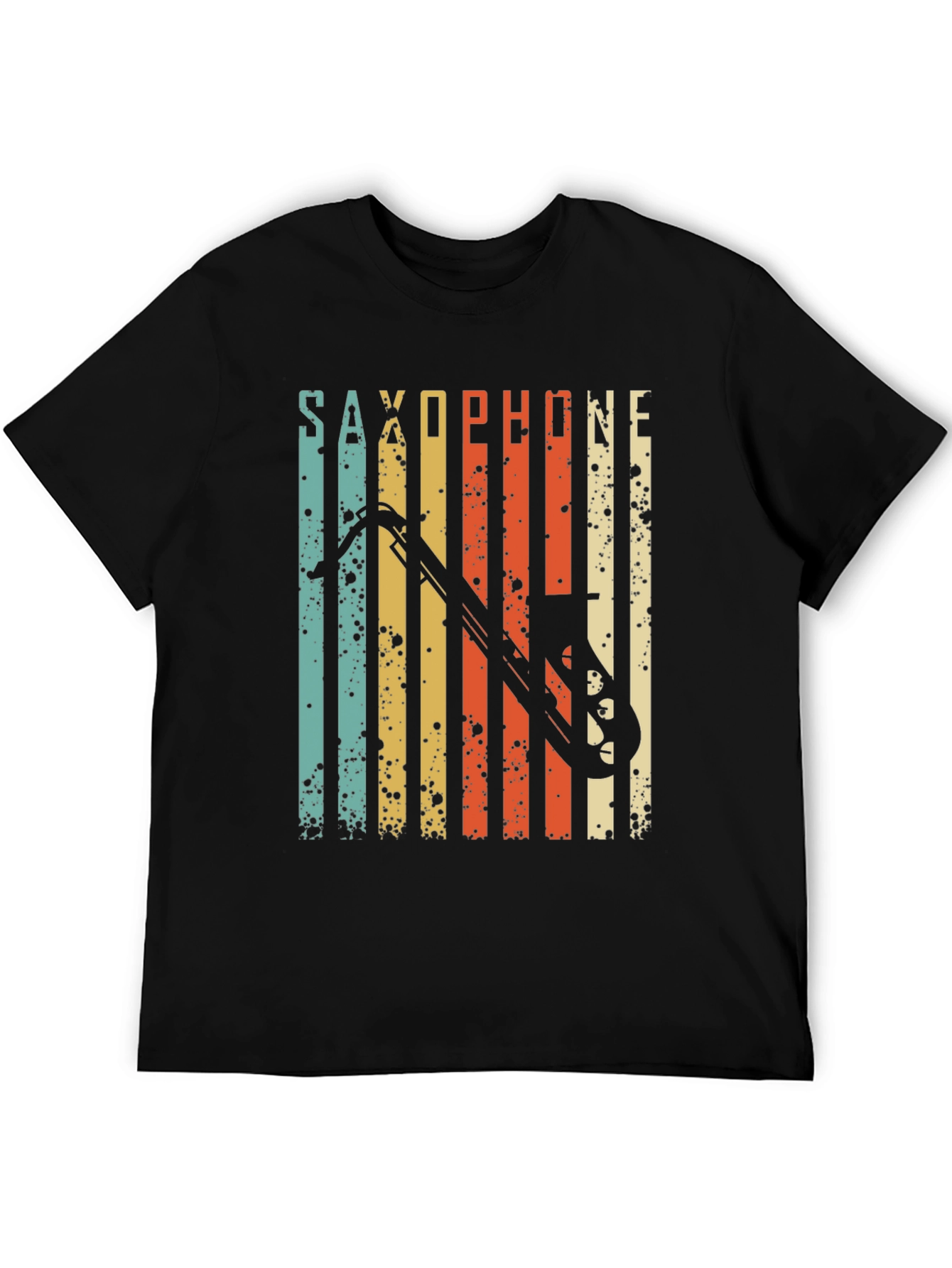 Vintage Saxophone T-Shirt - Retro Music Lover Tee