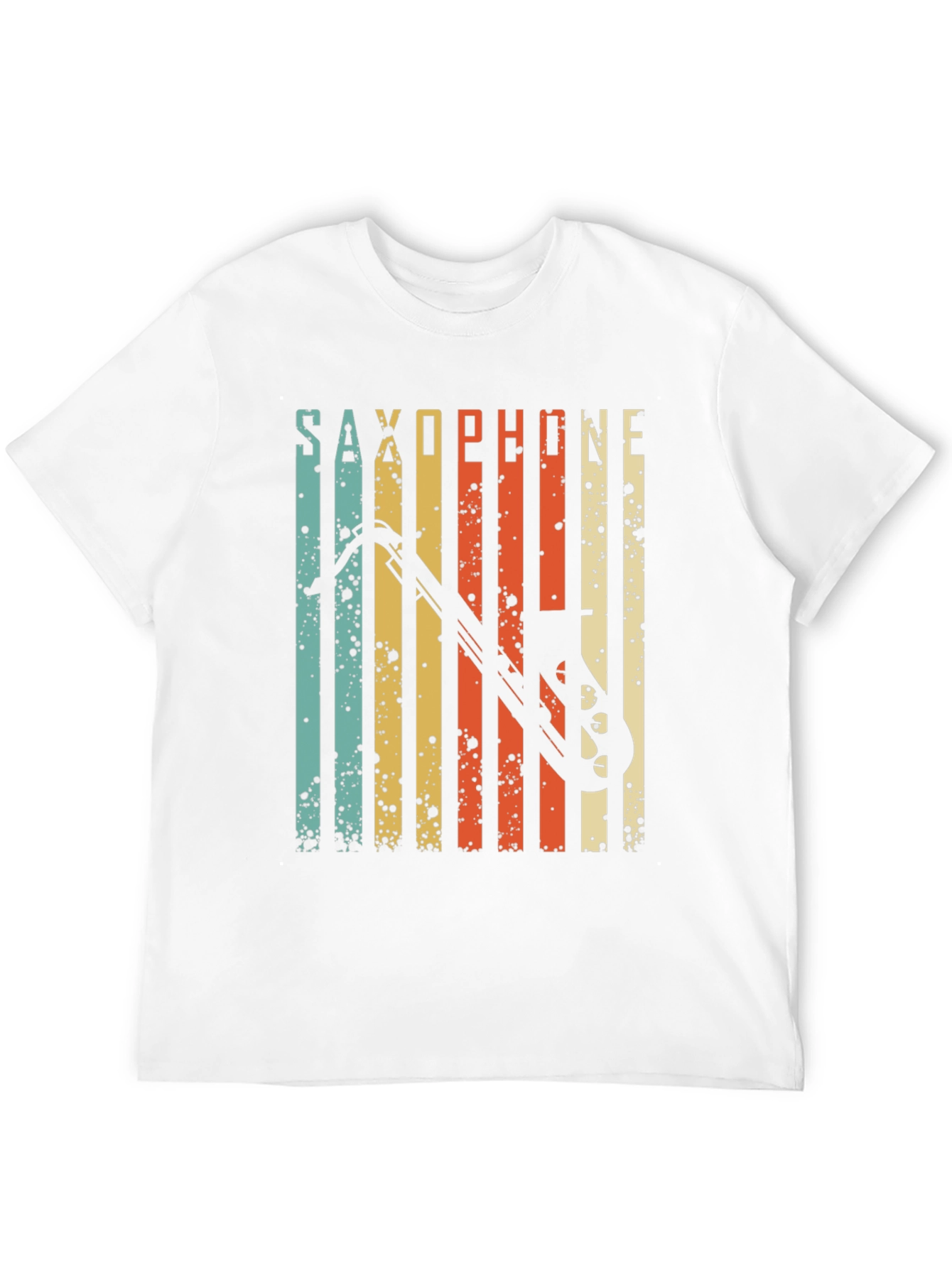 Vintage Saxophone T-Shirt - Retro Music Lover Tee