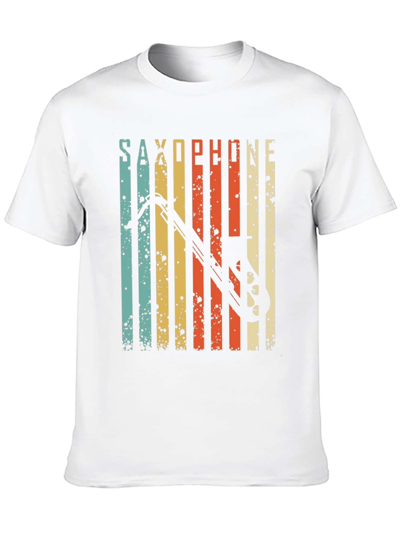 Vintage Saxophone T-Shirt - Retro Music Lover Tee