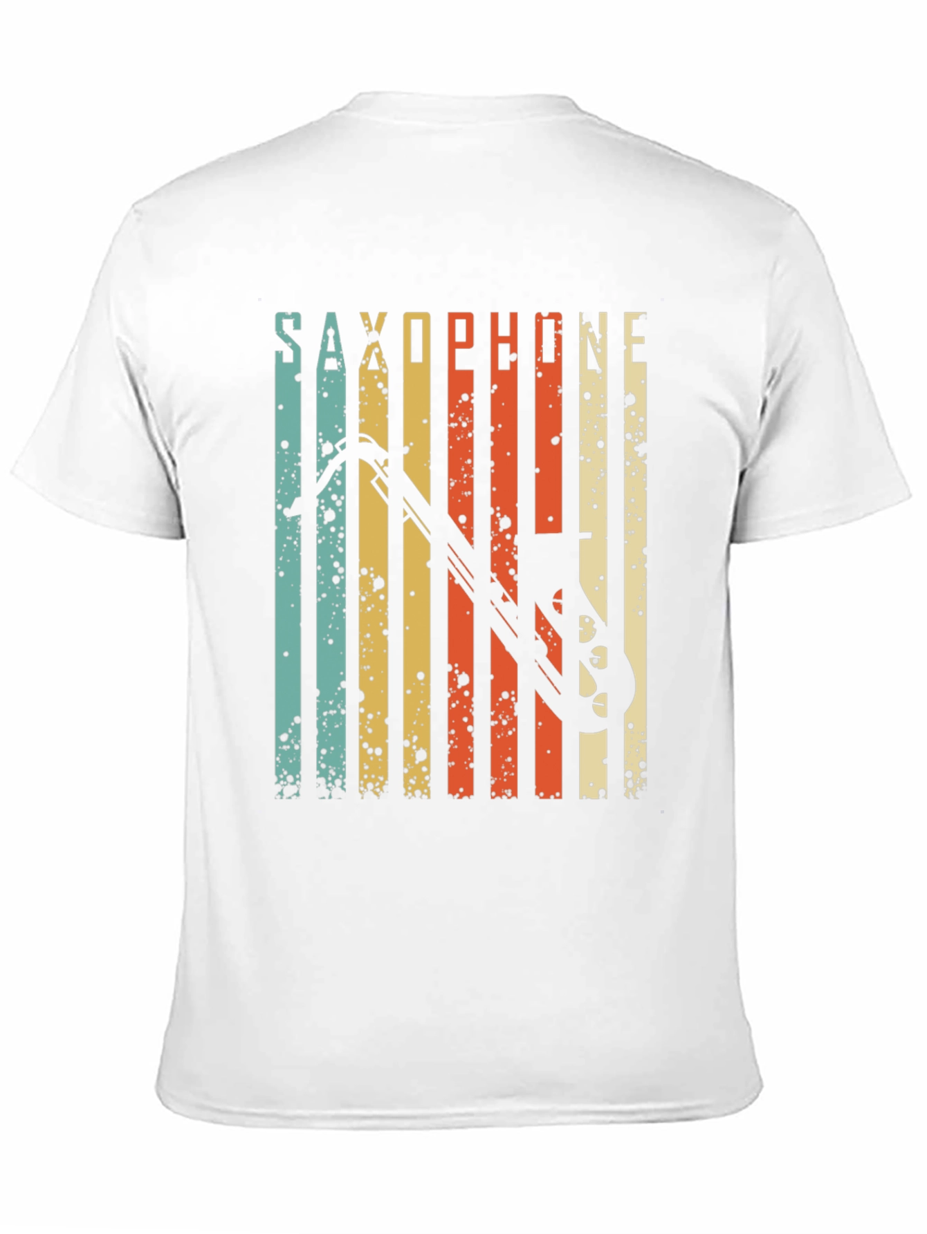 Vintage Saxophone T-Shirt - Retro Music Lover Tee