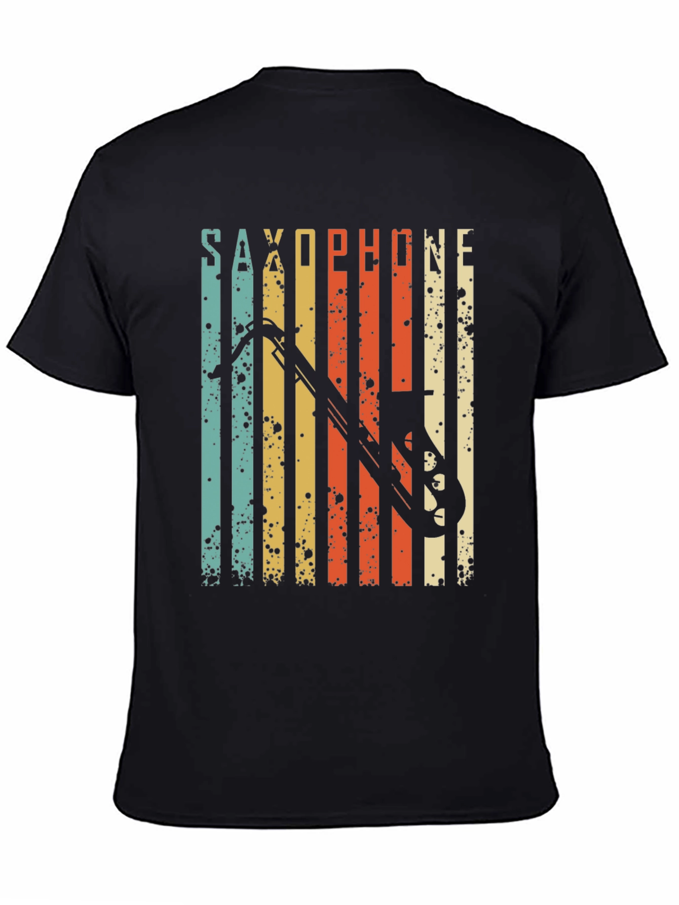 Vintage Saxophone T-Shirt - Retro Music Lover Tee