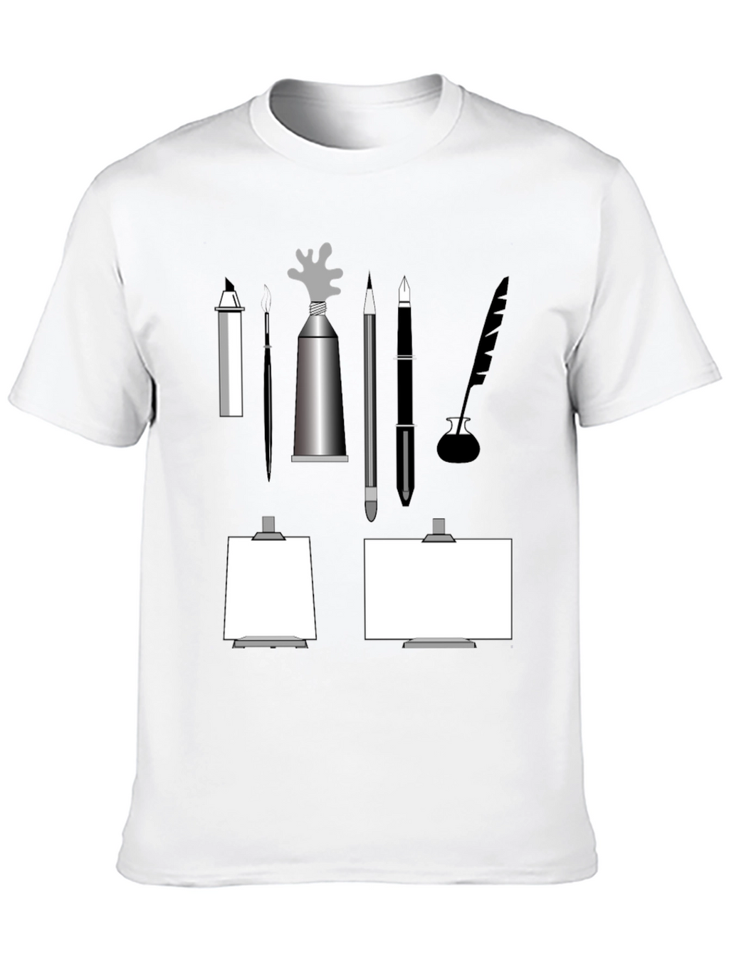 Artists Sketch T-Shirt - Painters Creative Tool Tee
