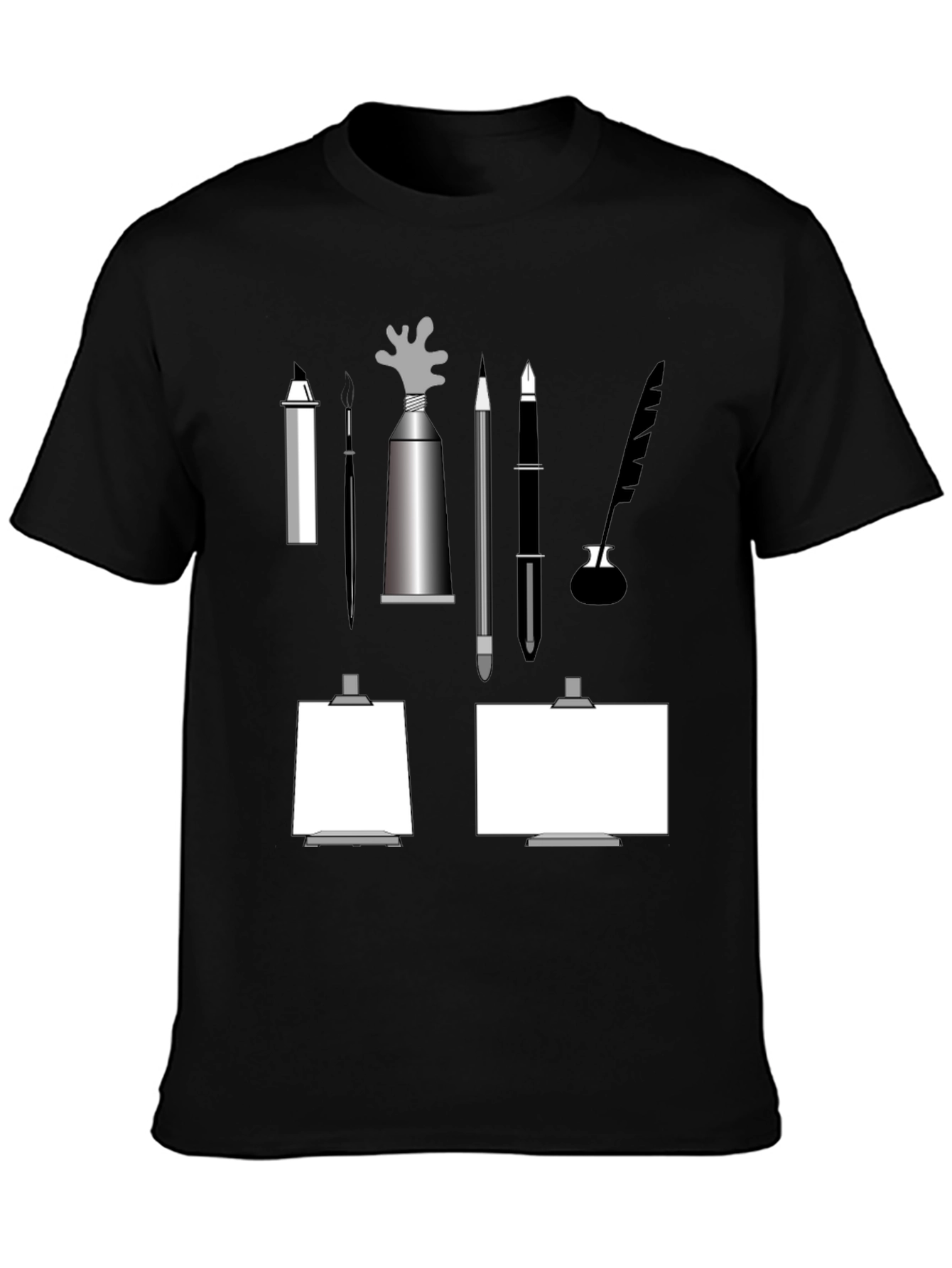 Artists Sketch T-Shirt - Painters Creative Tool Tee