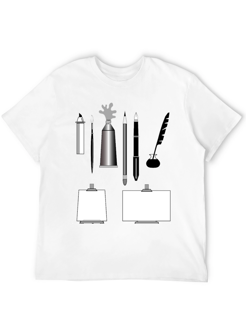 Artists Sketch T-Shirt - Painters Creative Tool Tee
