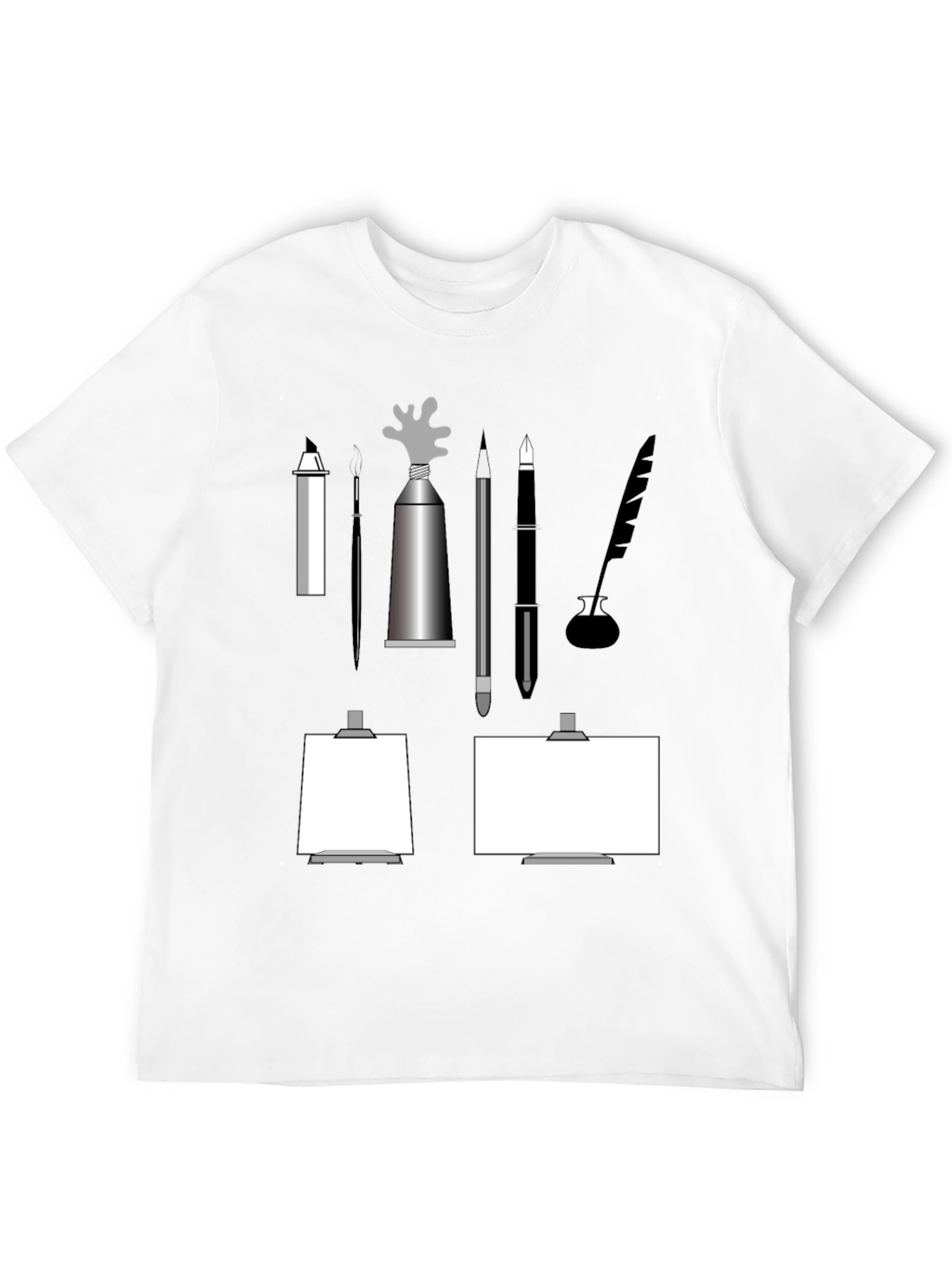 Artists Sketch T-Shirt - Painters Creative Tool Tee