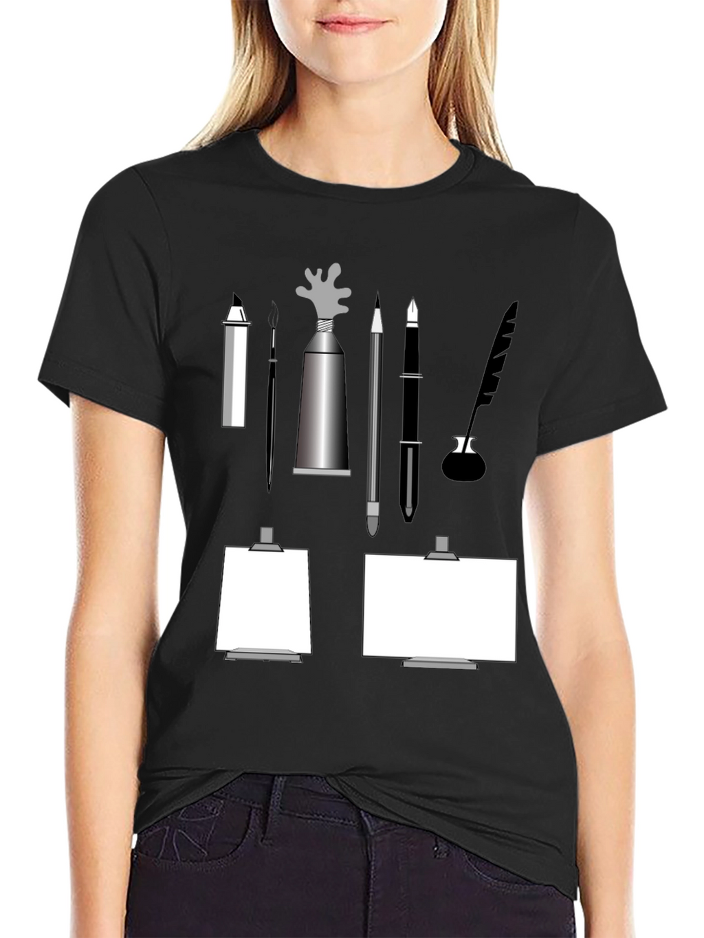 Artists Sketch T-Shirt - Painters Creative Tool Tee