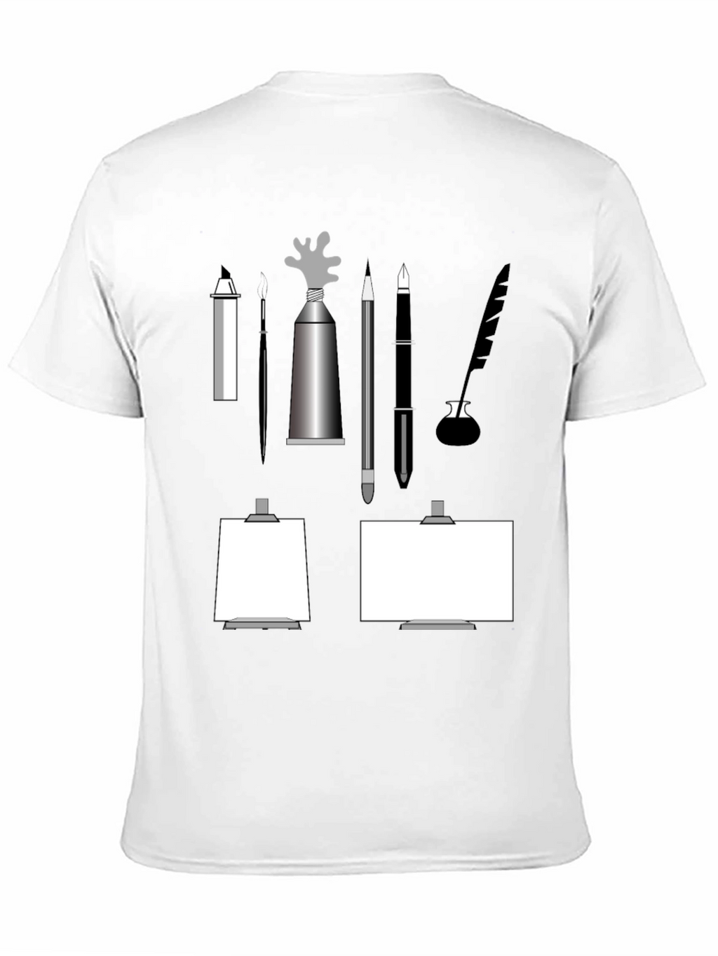Artists Sketch T-Shirt - Painters Creative Tool Tee