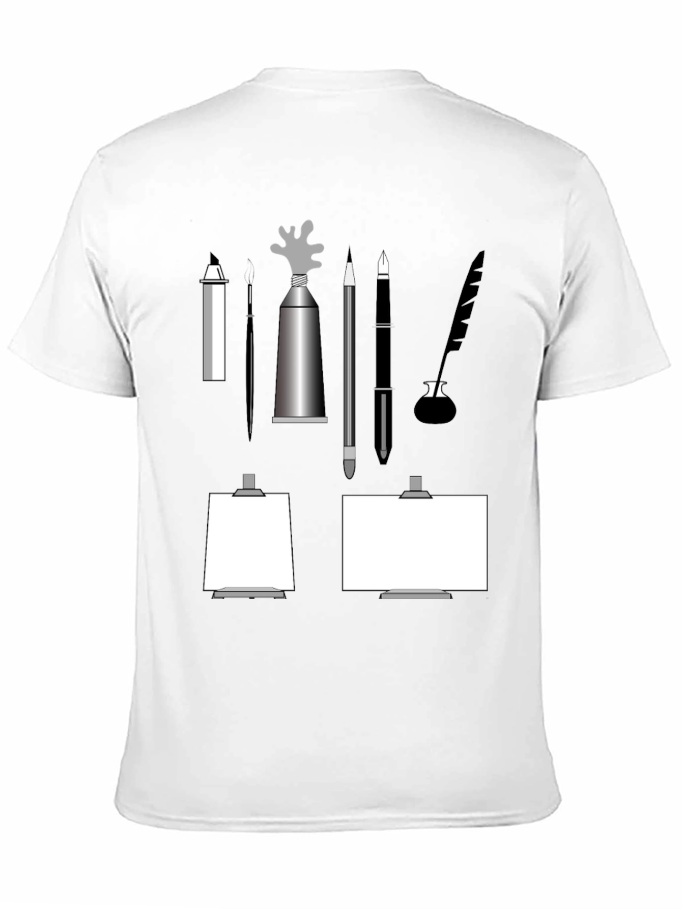 Artists Sketch T-Shirt - Painters Creative Tool Tee