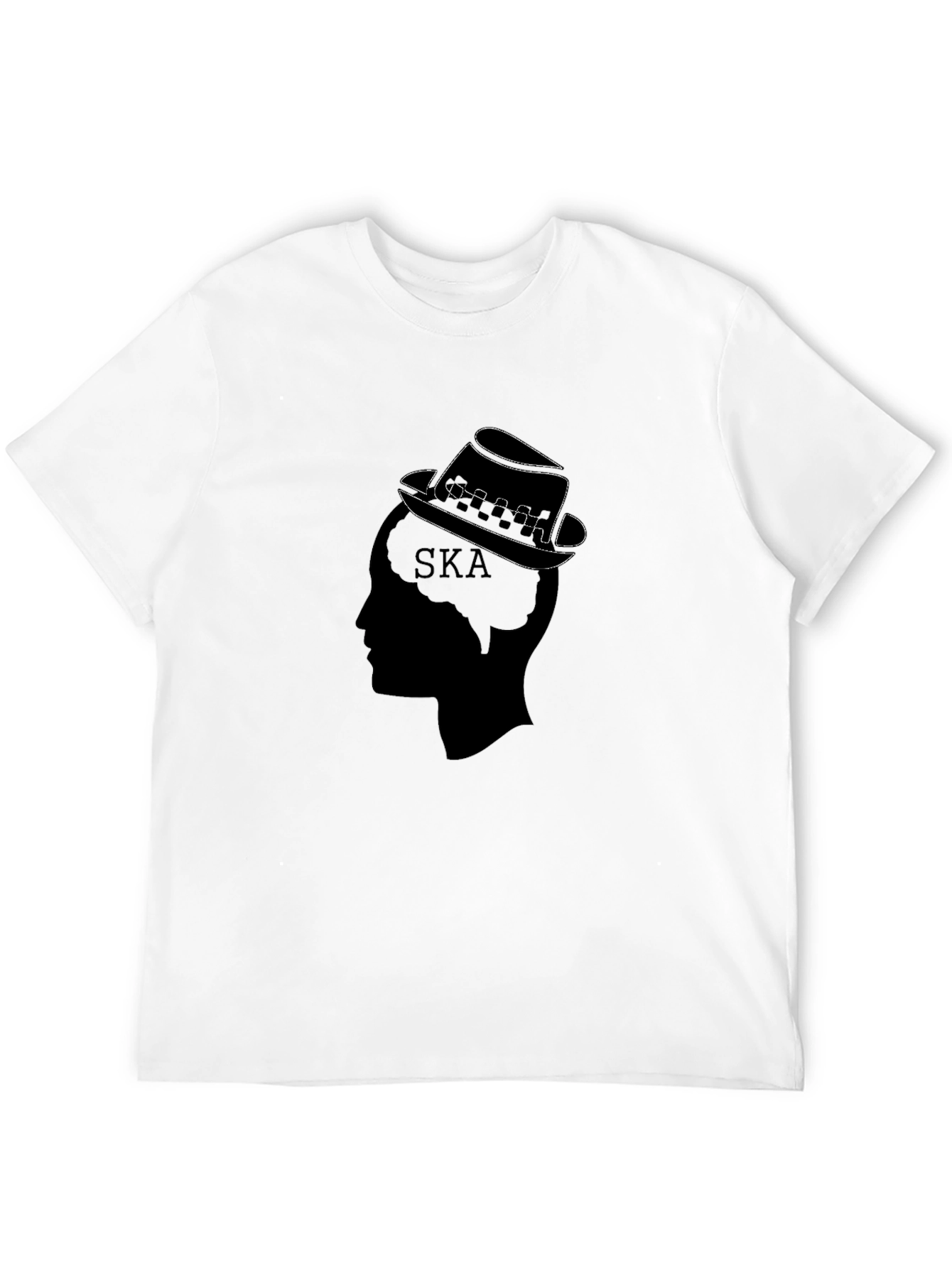 Ska Music Graphic T-Shirt - Black
