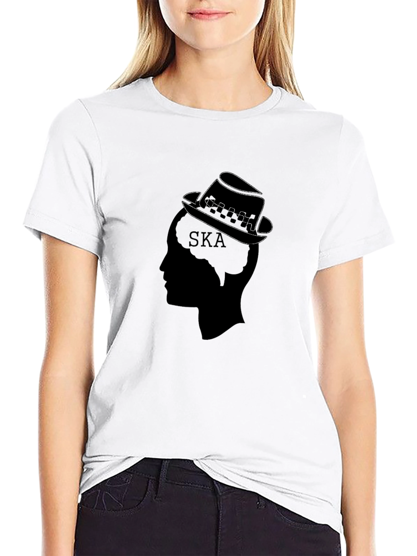 Ska Music Graphic T-Shirt - Black