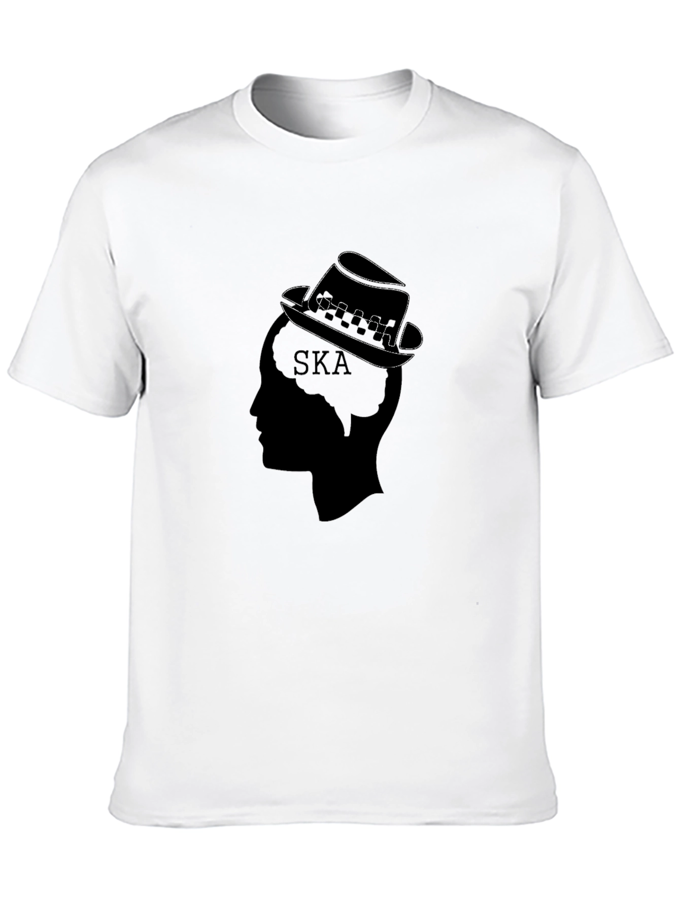 Ska Music Graphic T-Shirt - Black