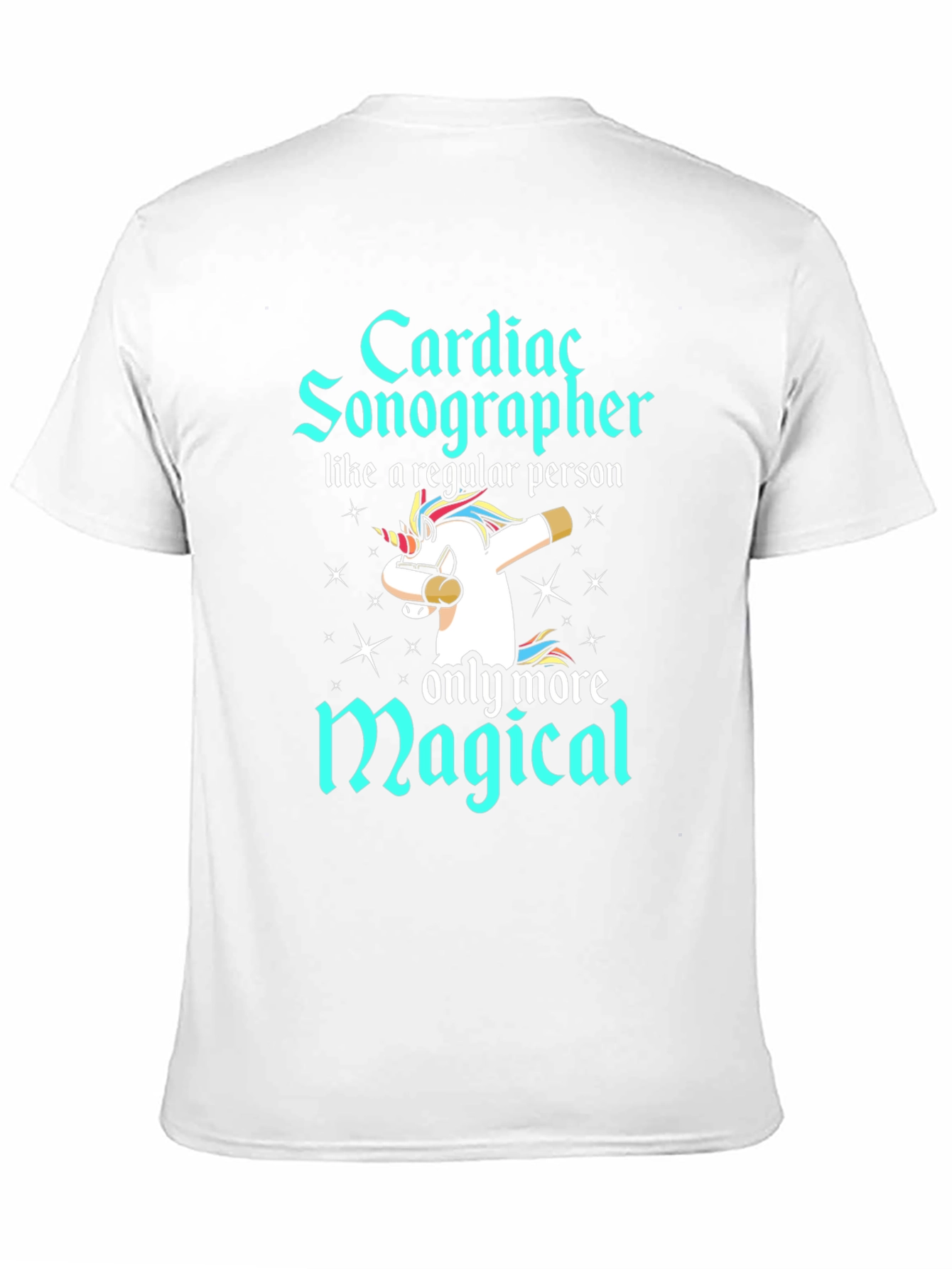 Cardiac Sonographer Unicorn T-Shirt