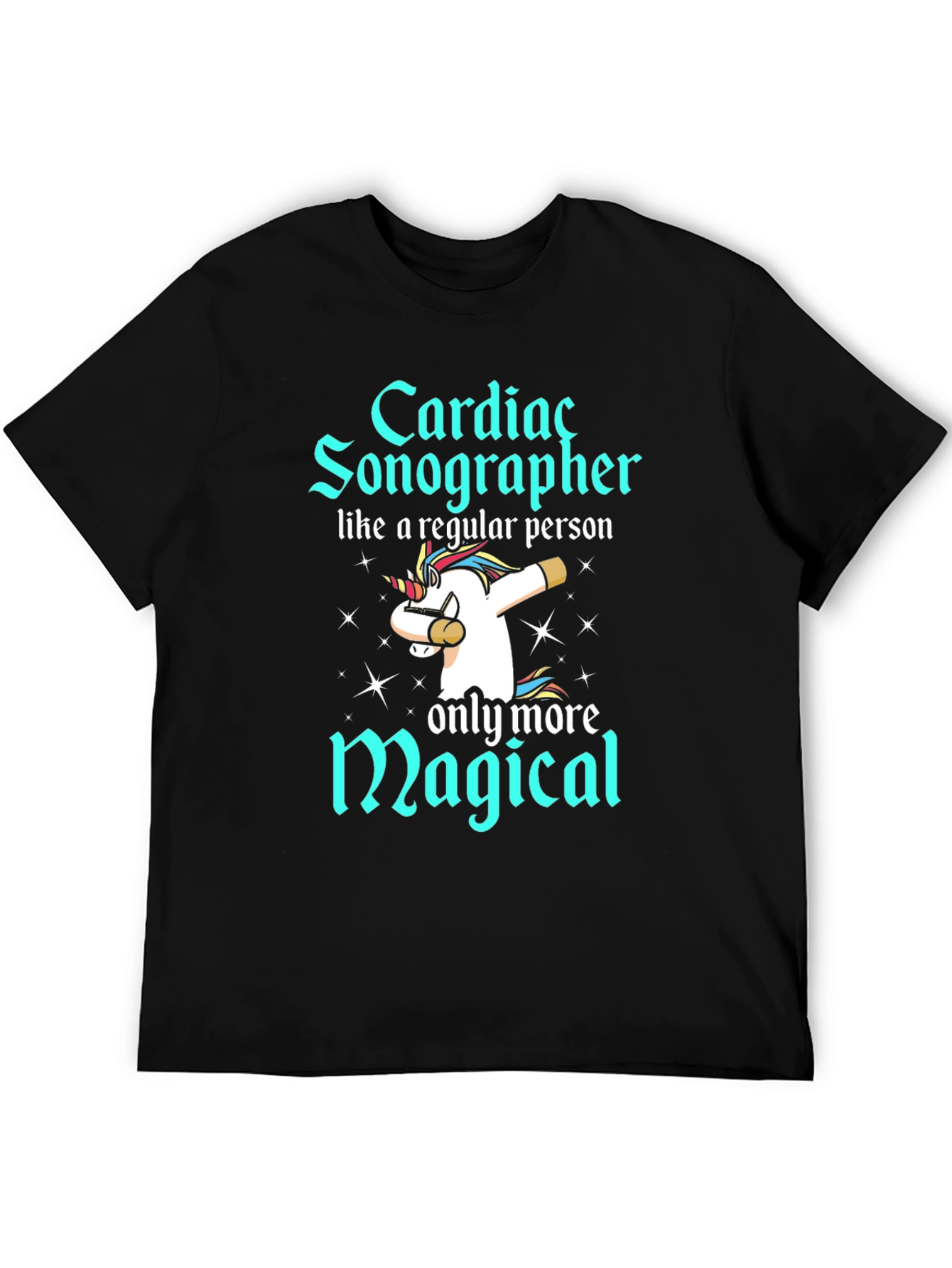 Cardiac Sonographer Unicorn T-Shirt