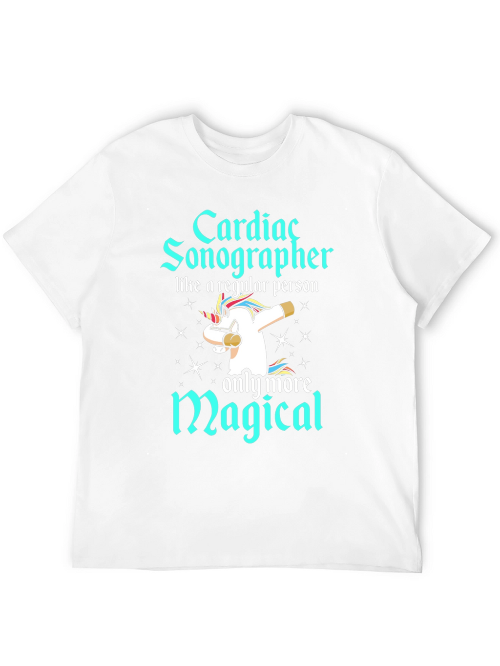 Cardiac Sonographer Unicorn T-Shirt