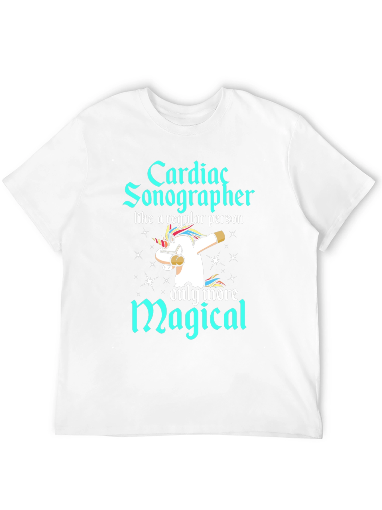 Cardiac Sonographer Unicorn T-Shirt