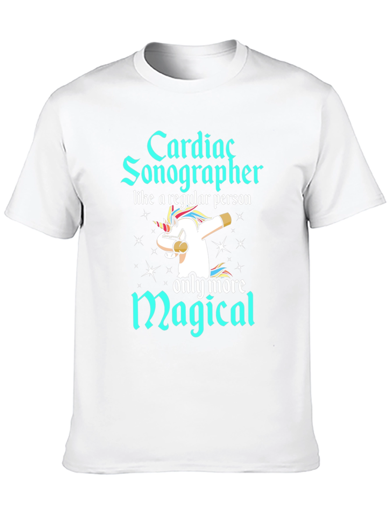 Cardiac Sonographer Unicorn T-Shirt