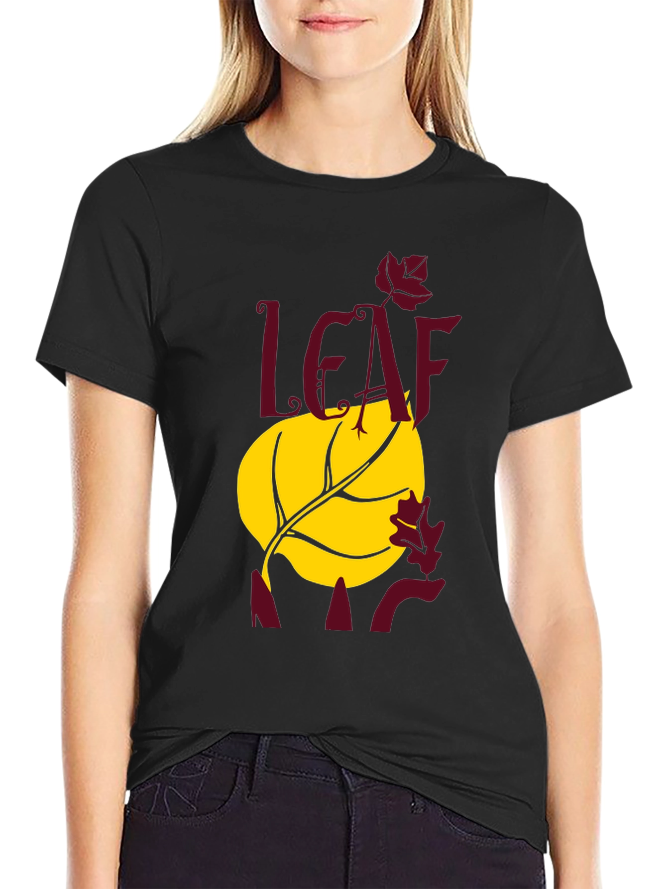 Leaf It All Behind Graphic Tee