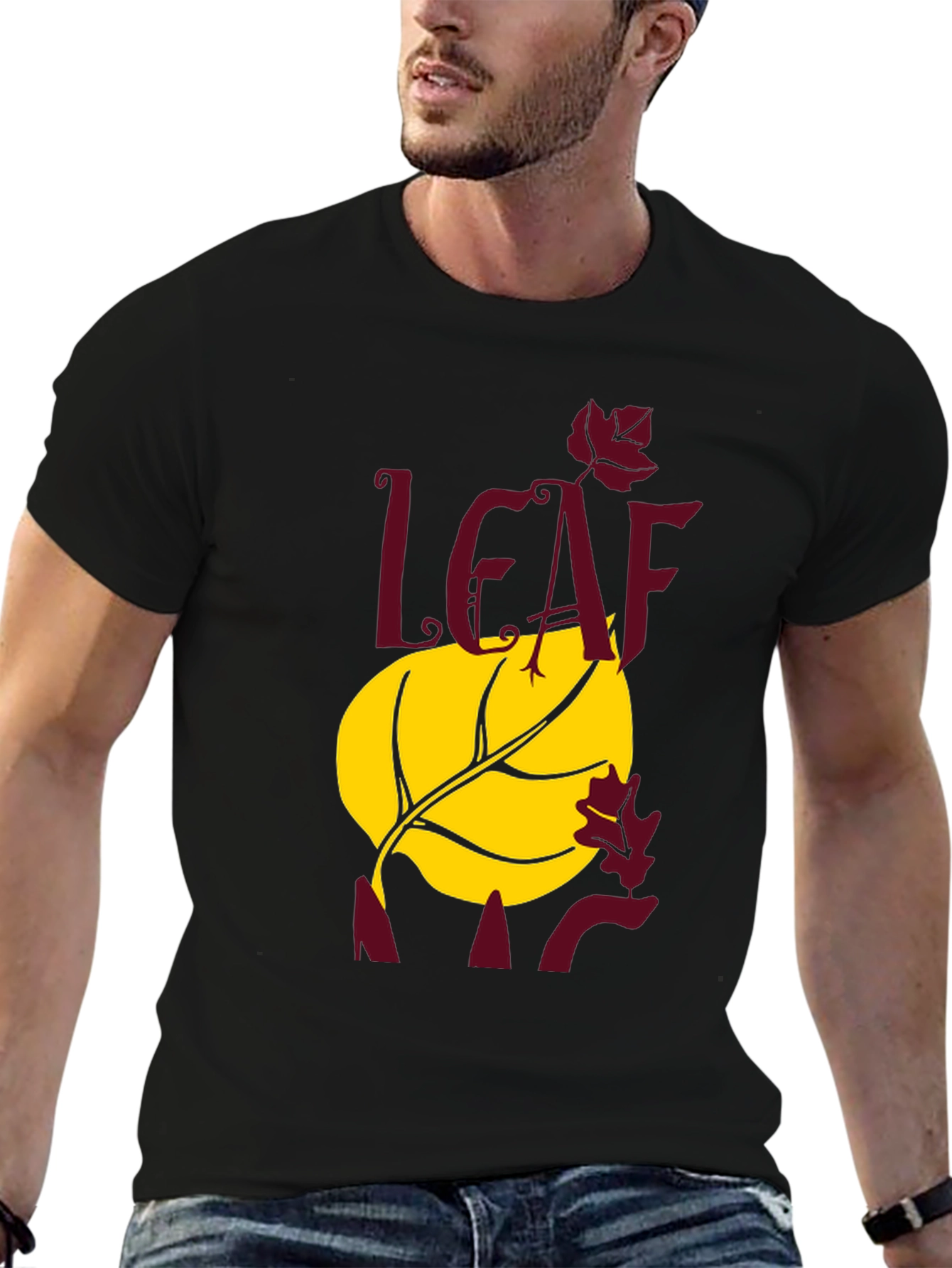 Leaf It All Behind Graphic Tee