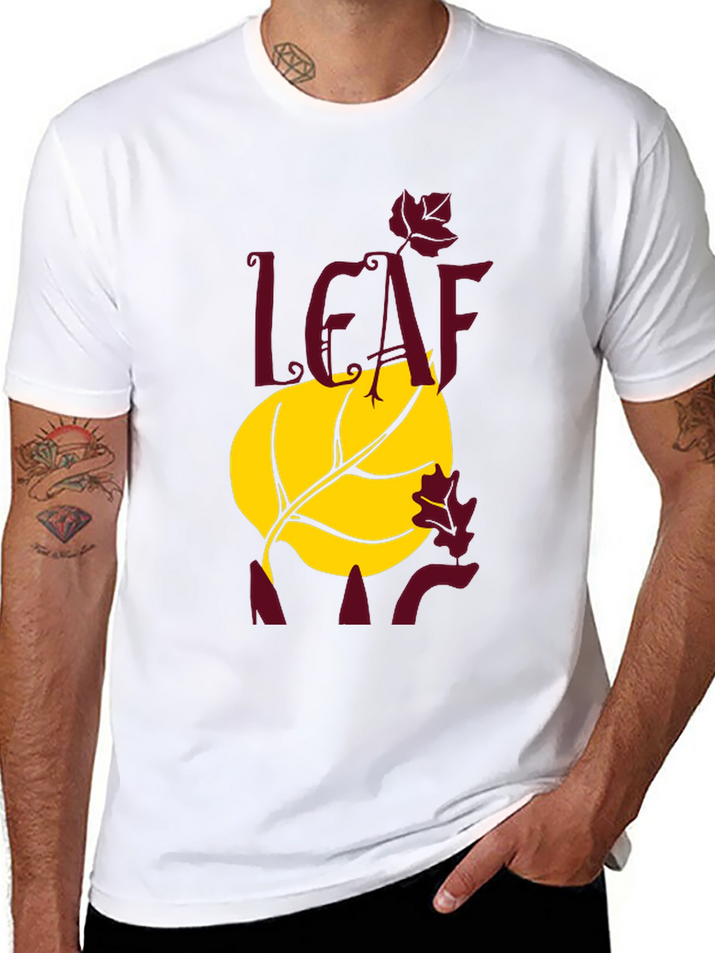 Leaf It All Behind Graphic Tee