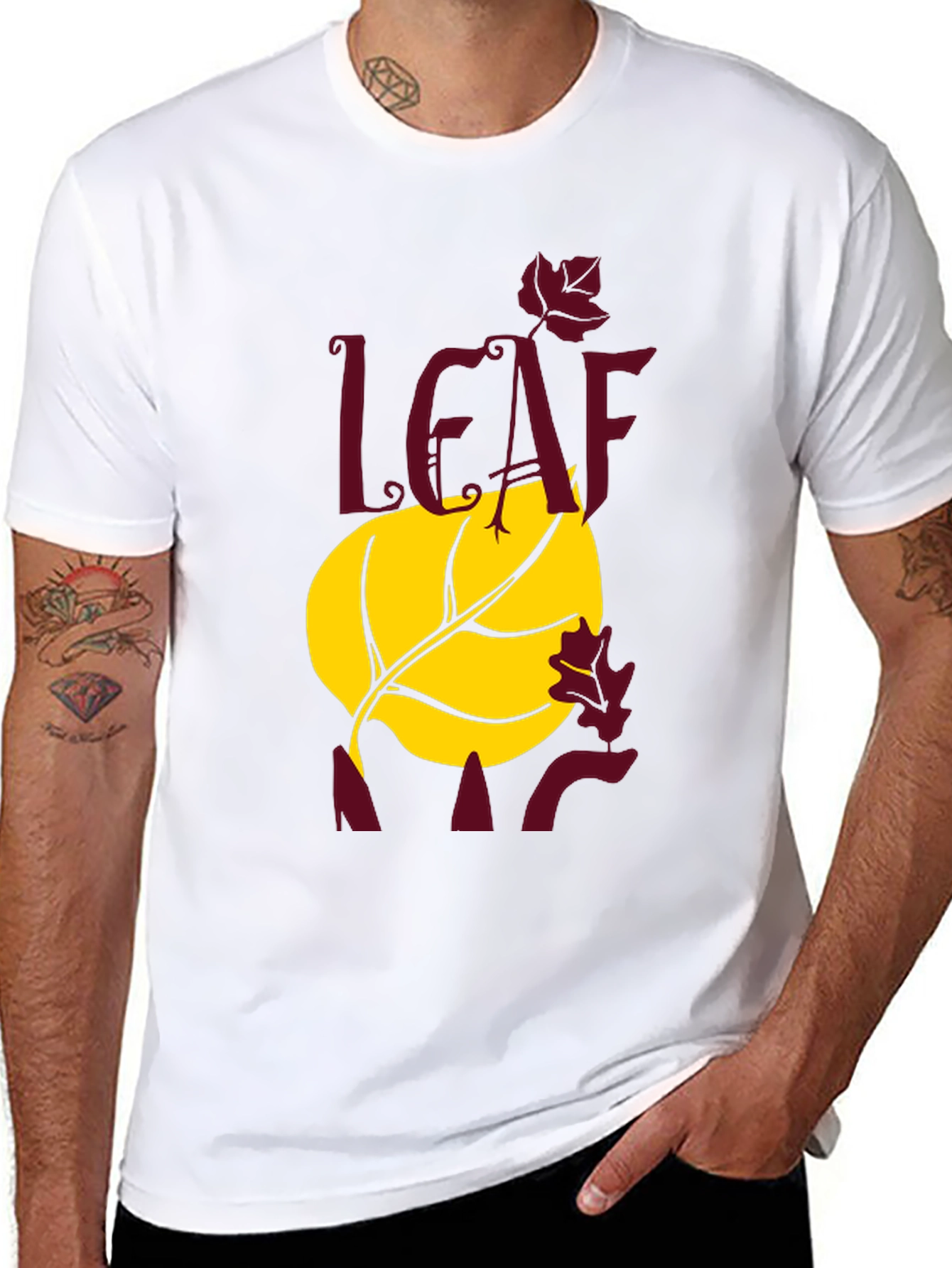 Leaf It All Behind Graphic Tee