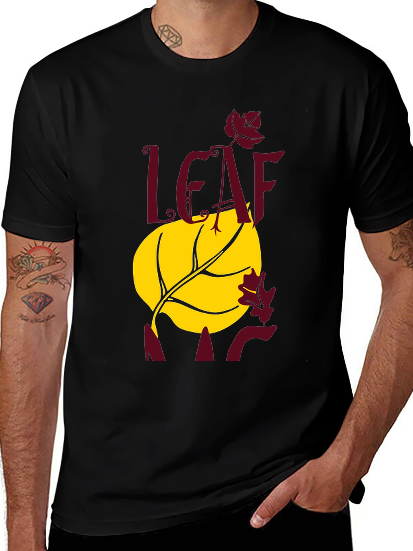 Leaf It All Behind Graphic Tee