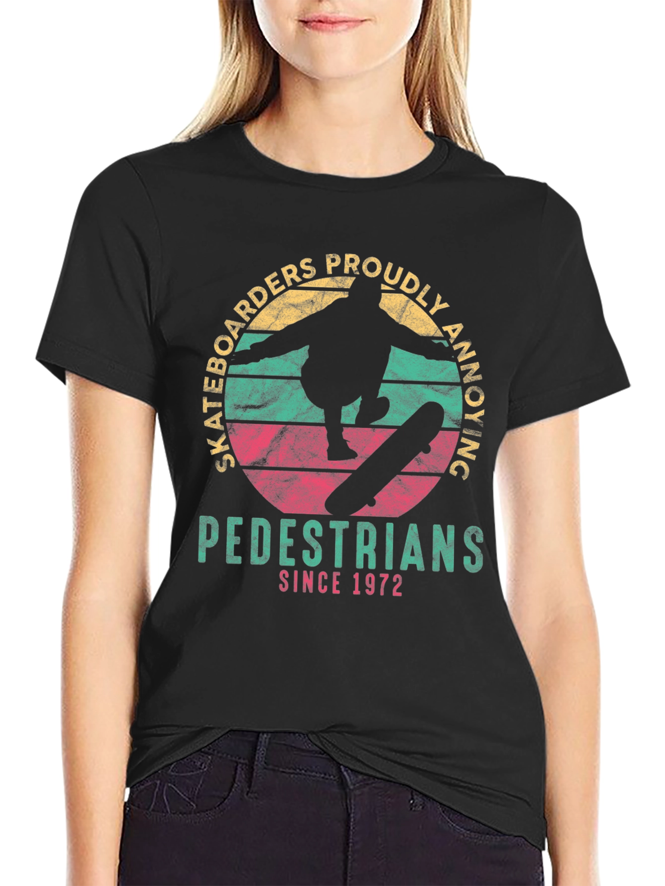 Skateboarders Proudly Annoying Pedestrians Since 1972 T-Shirt