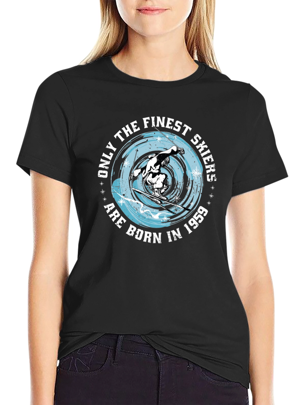 Finest Skiers Born in 1959 T-Shirt