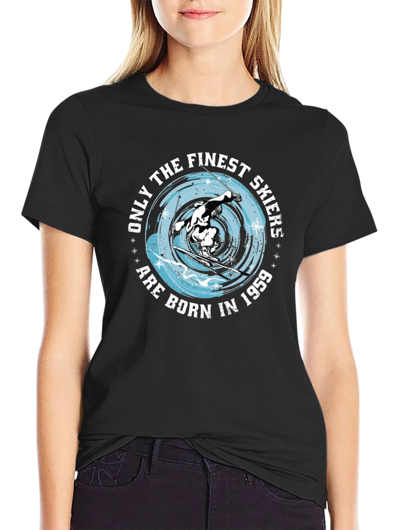 Finest Skiers Born in 1959 T-Shirt