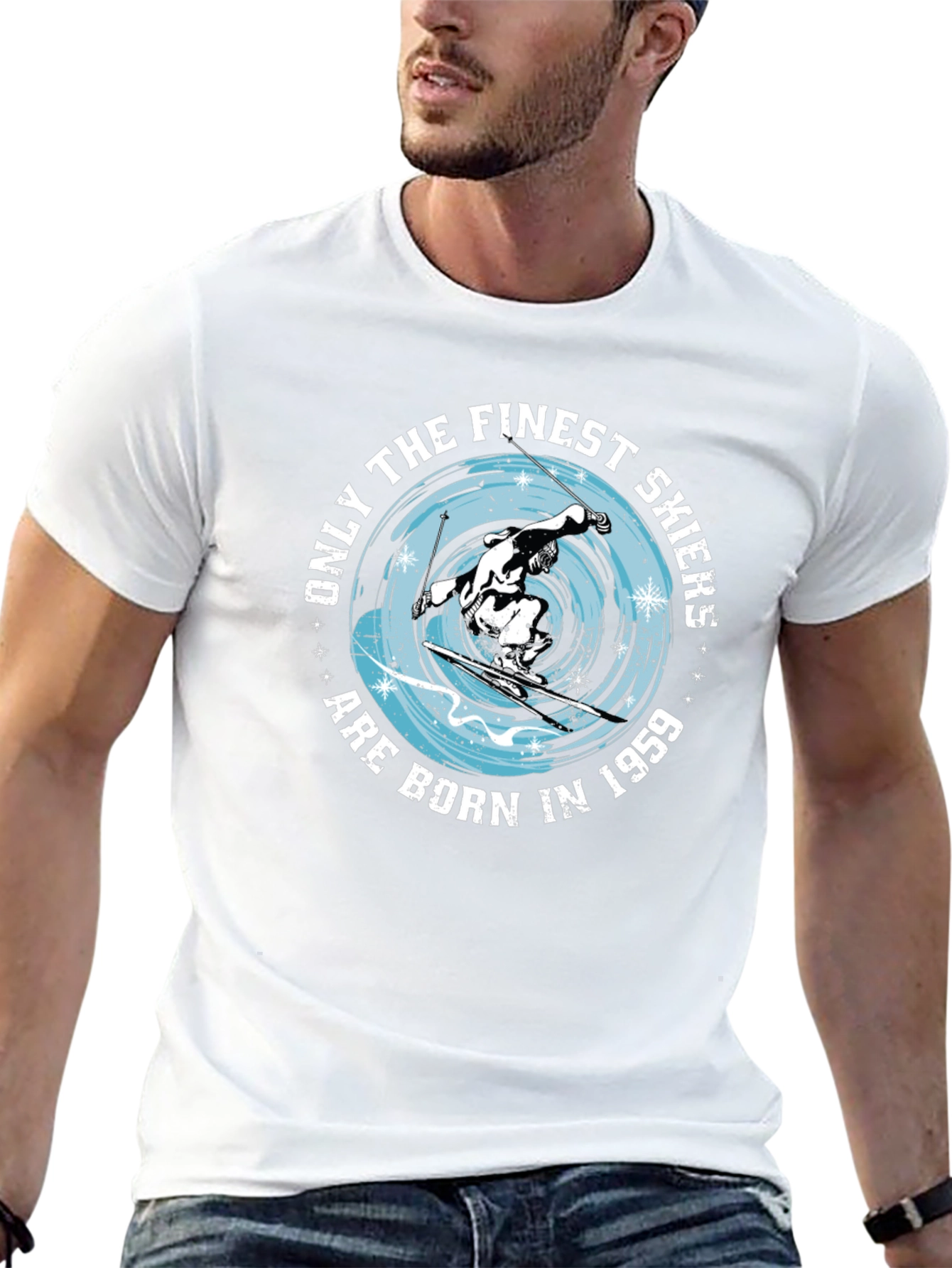 Finest Skiers Born in 1959 T-Shirt