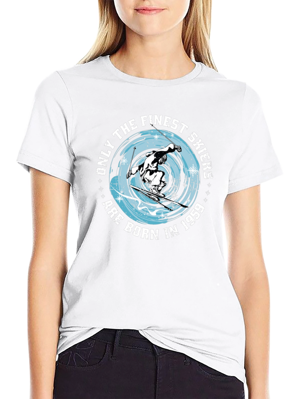 Finest Skiers Born in 1959 T-Shirt