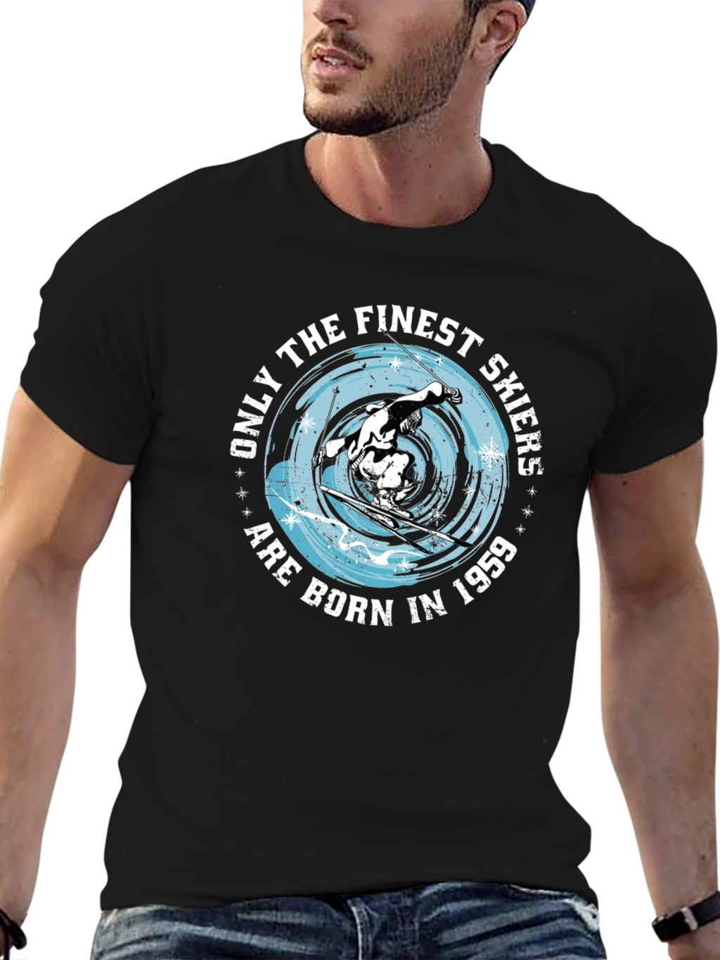 Finest Skiers Born in 1959 T-Shirt