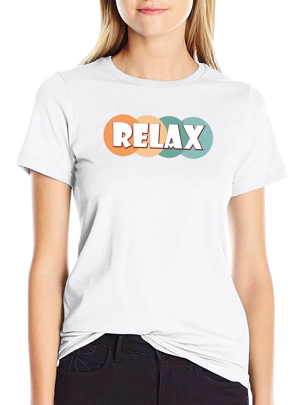 Relax Graphic Tee - Retro Style Comfort