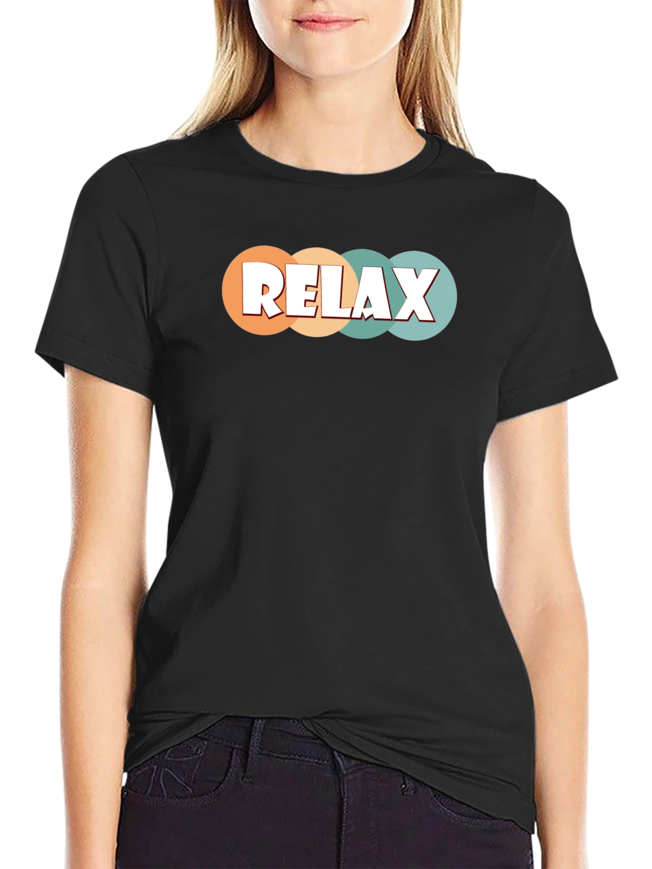 Relax Graphic Tee - Retro Style Comfort