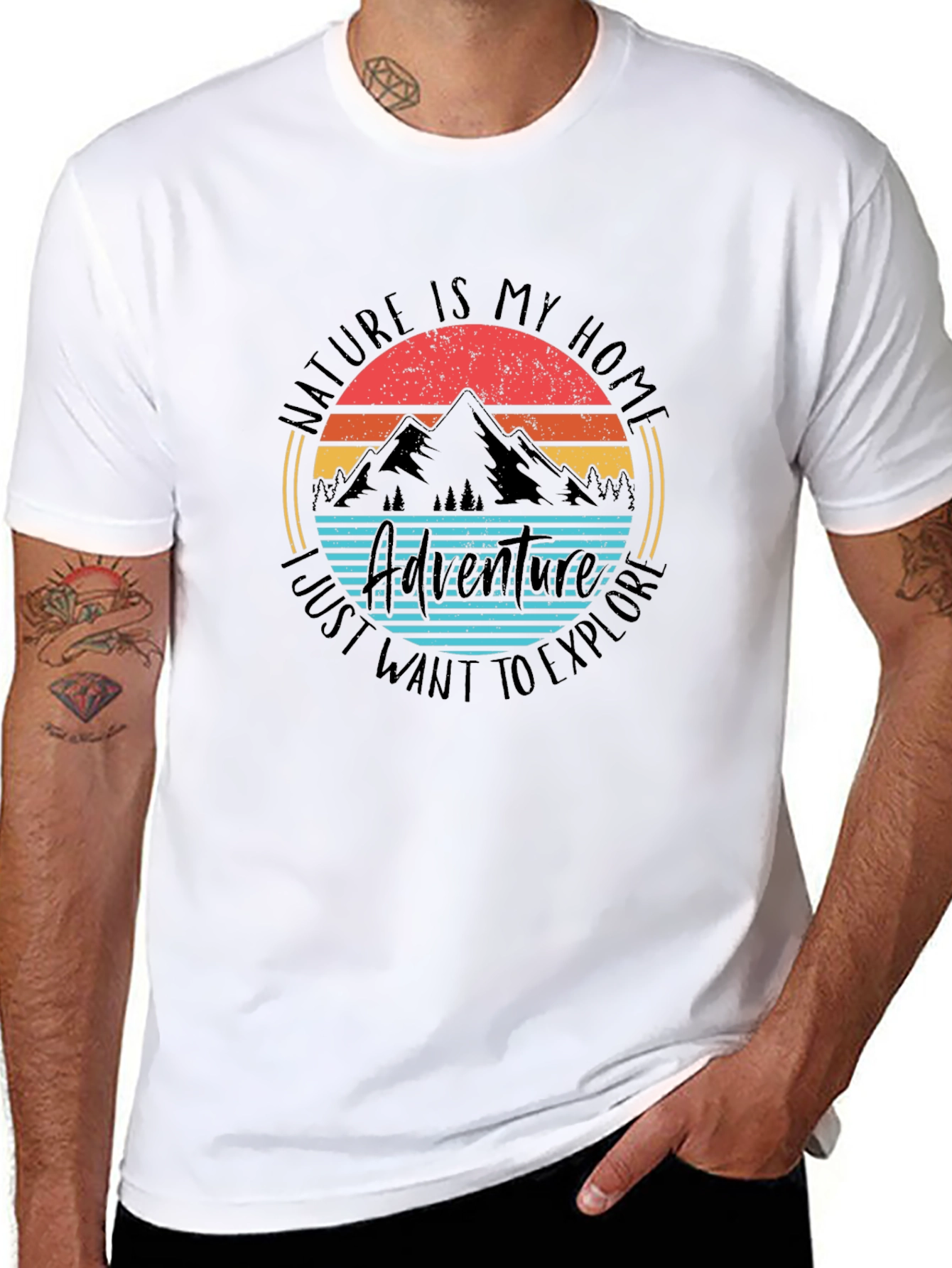 Nature Adventure T-Shirt: Explore Your Home