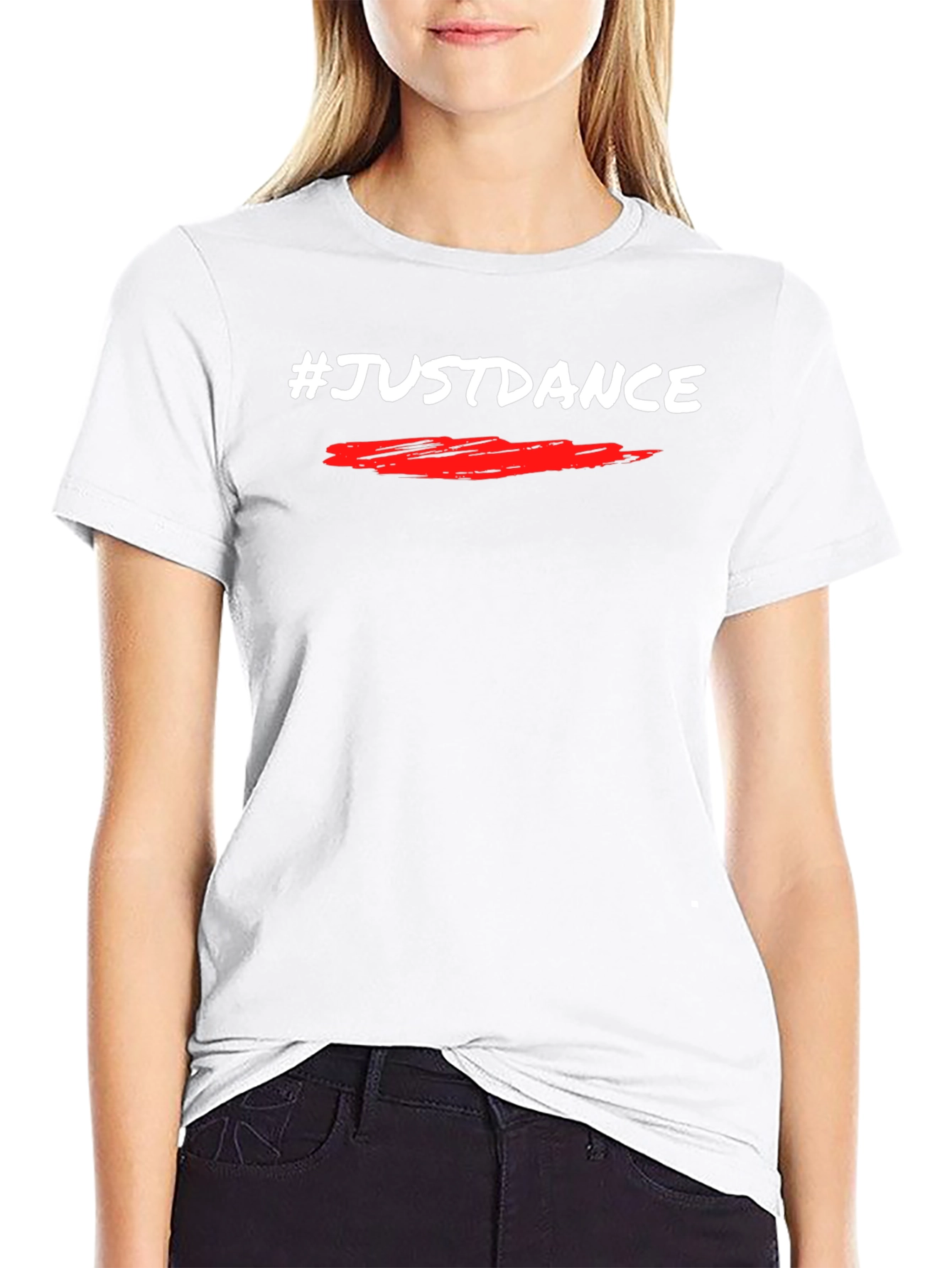 #JustDance Graphic Black T-Shirt