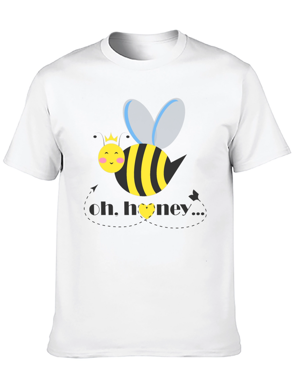 Oh Honey Bee Graphic Tee - Black