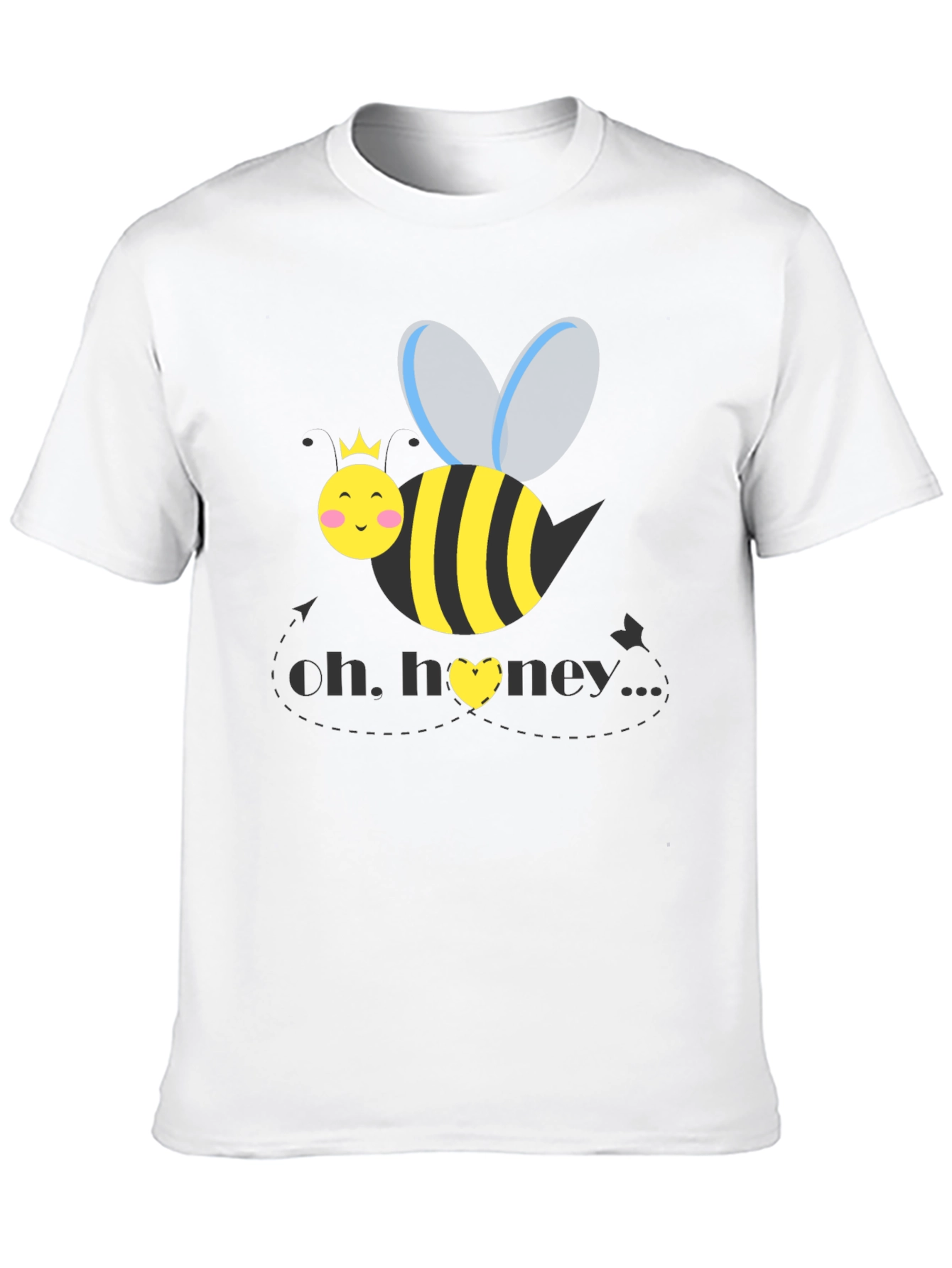 Oh Honey Bee Graphic Tee - Black
