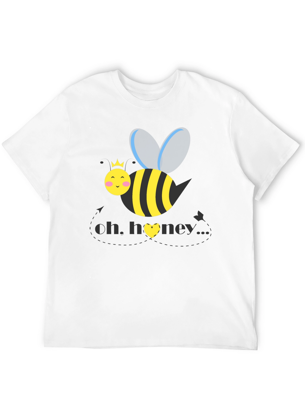 Oh Honey Bee Graphic Tee - Black