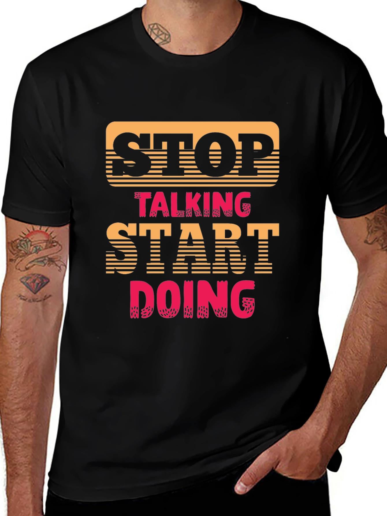 Stop Talking Start Doing Graphic Tee