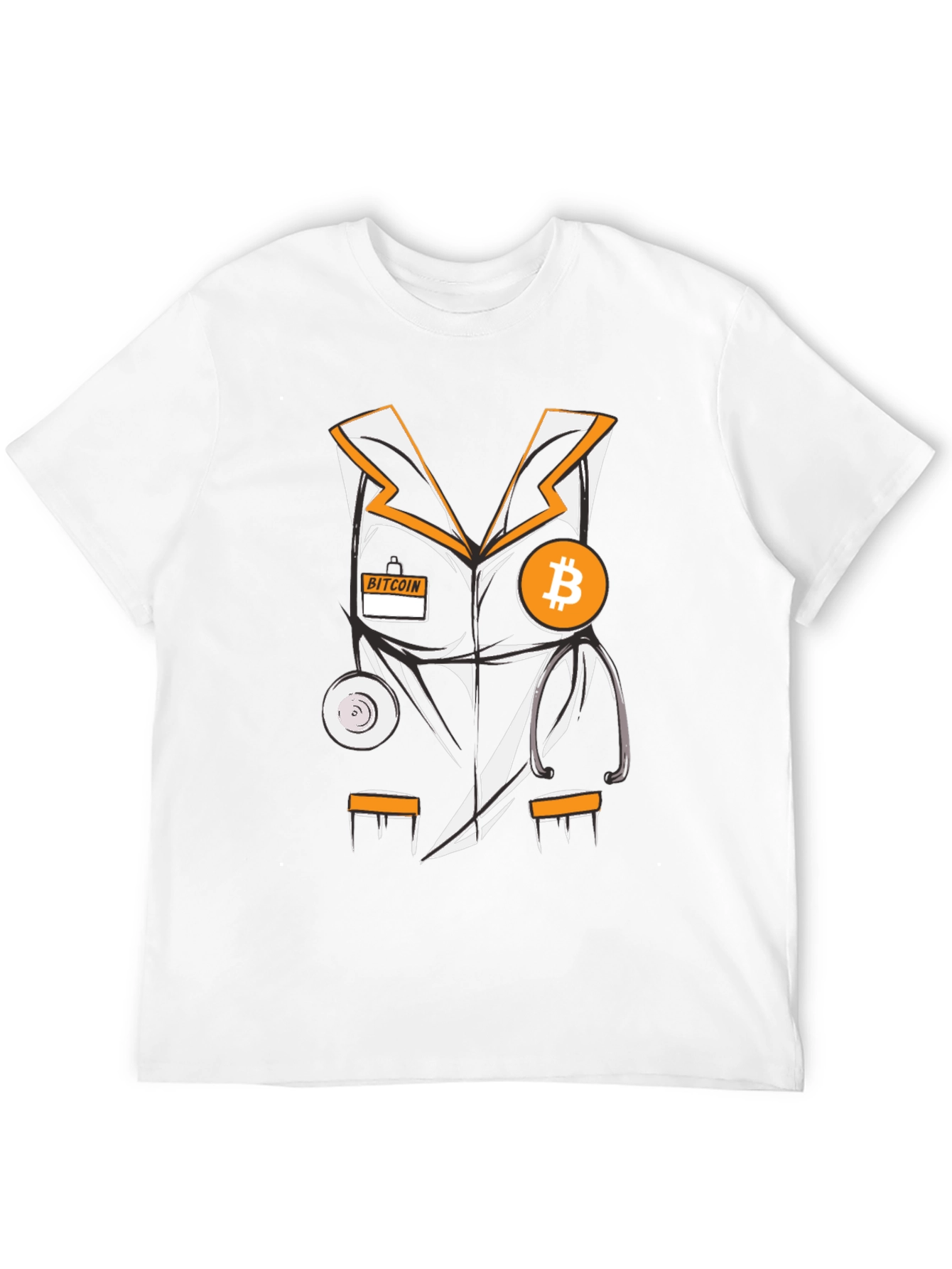 Bitcoin Doctor T-Shirt - Crypto Lover Tee