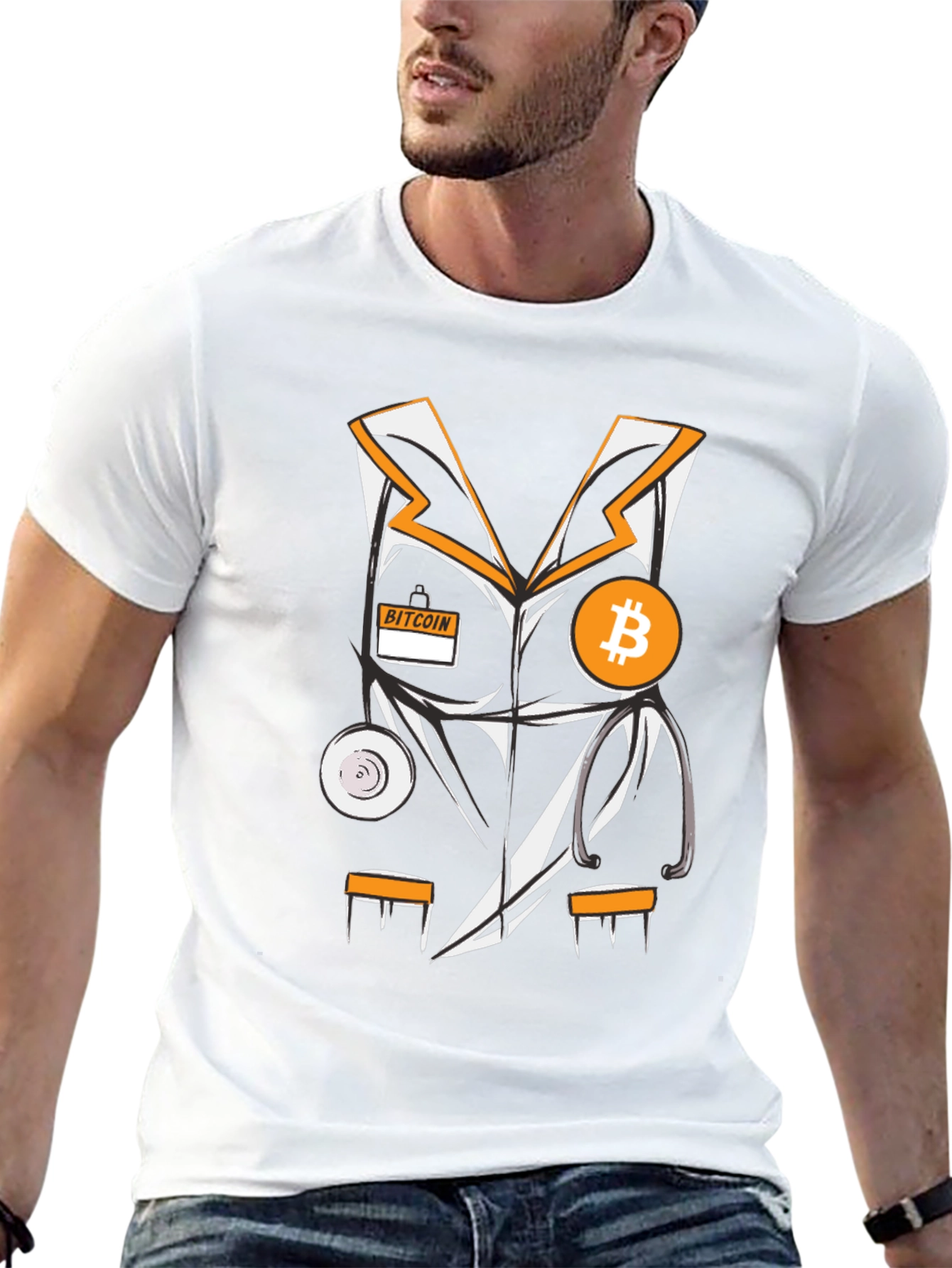 Bitcoin Doctor T-Shirt - Crypto Lover Tee