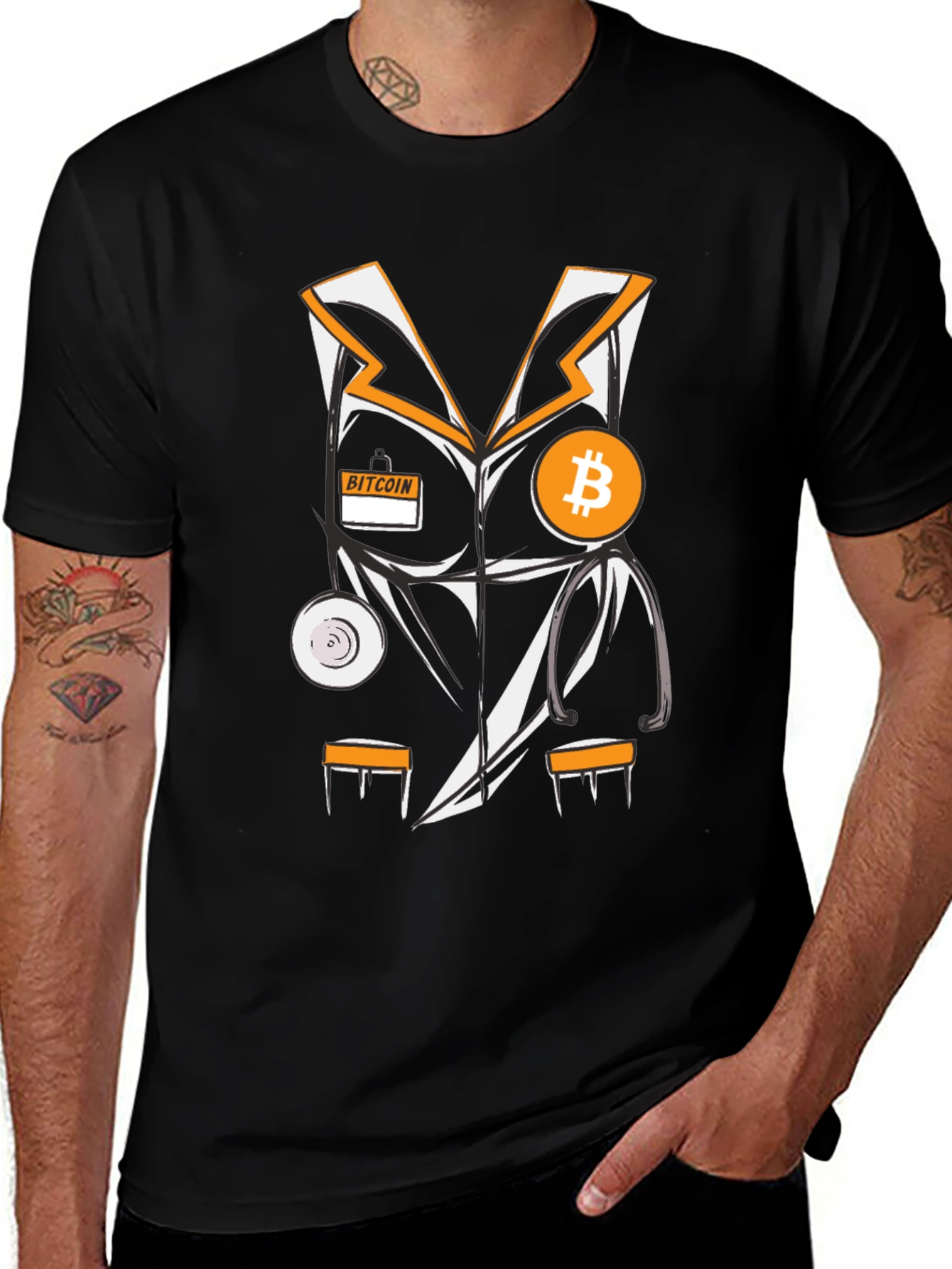 Bitcoin Doctor T-Shirt - Crypto Lover Tee