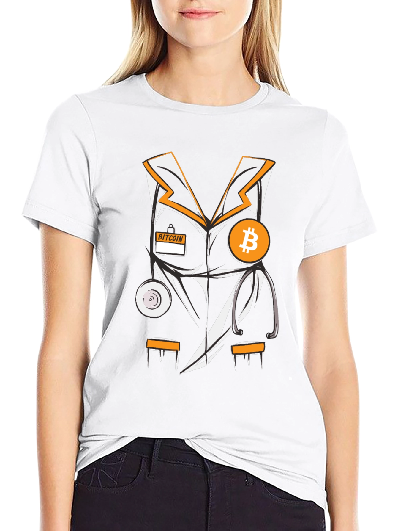 Bitcoin Doctor T-Shirt - Crypto Lover Tee