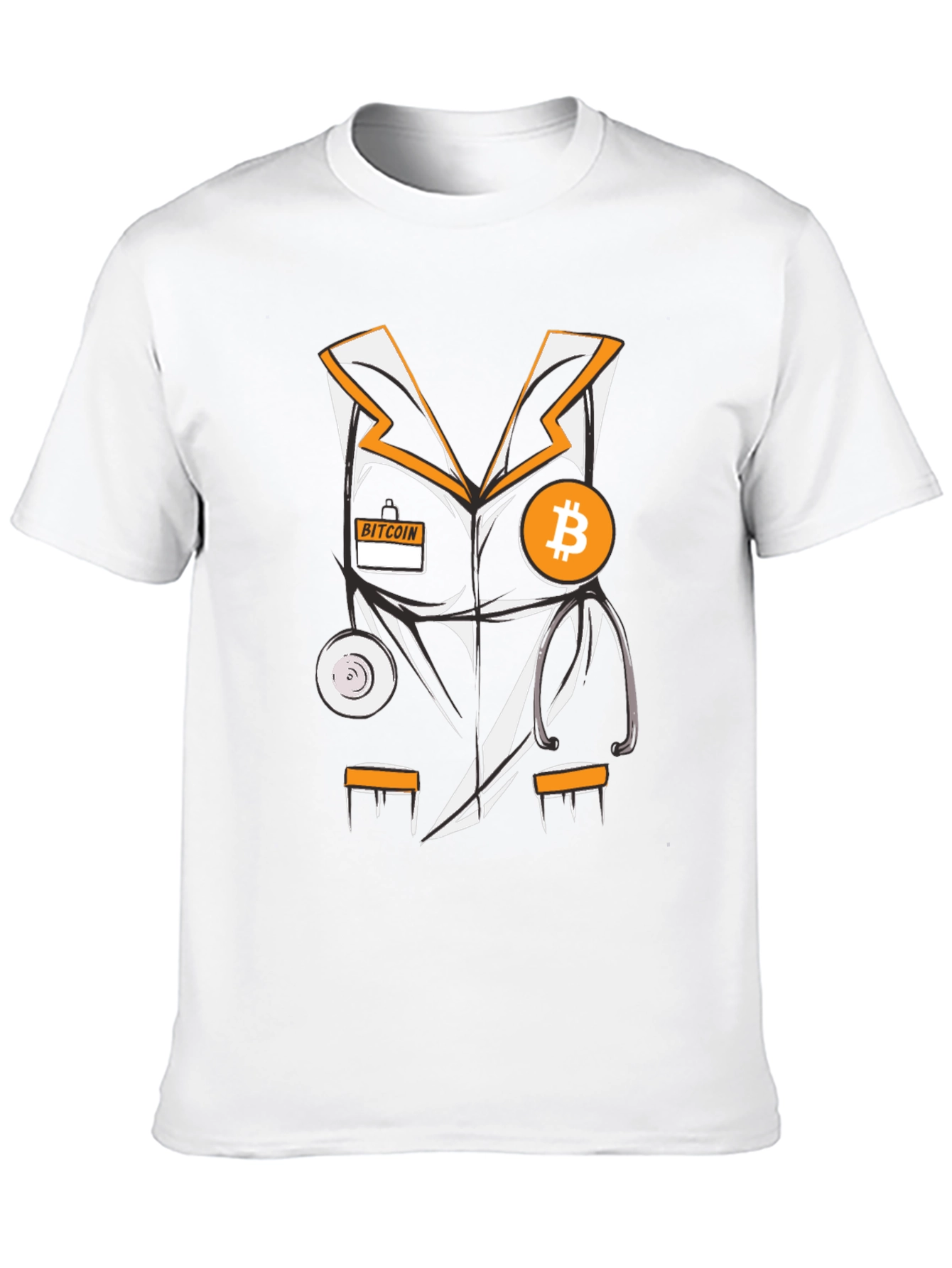 Bitcoin Doctor T-Shirt - Crypto Lover Tee