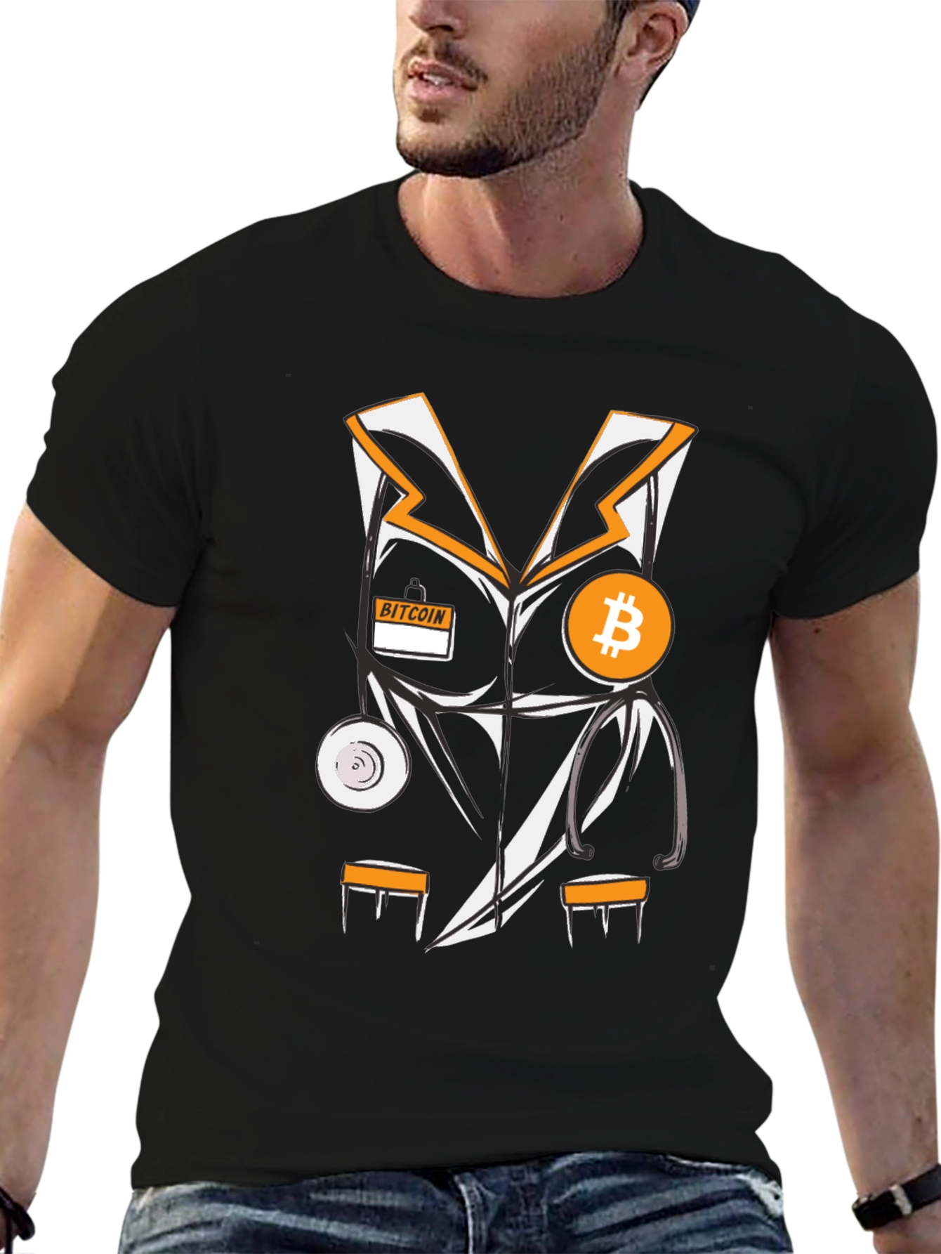 Bitcoin Doctor T-Shirt - Crypto Lover Tee